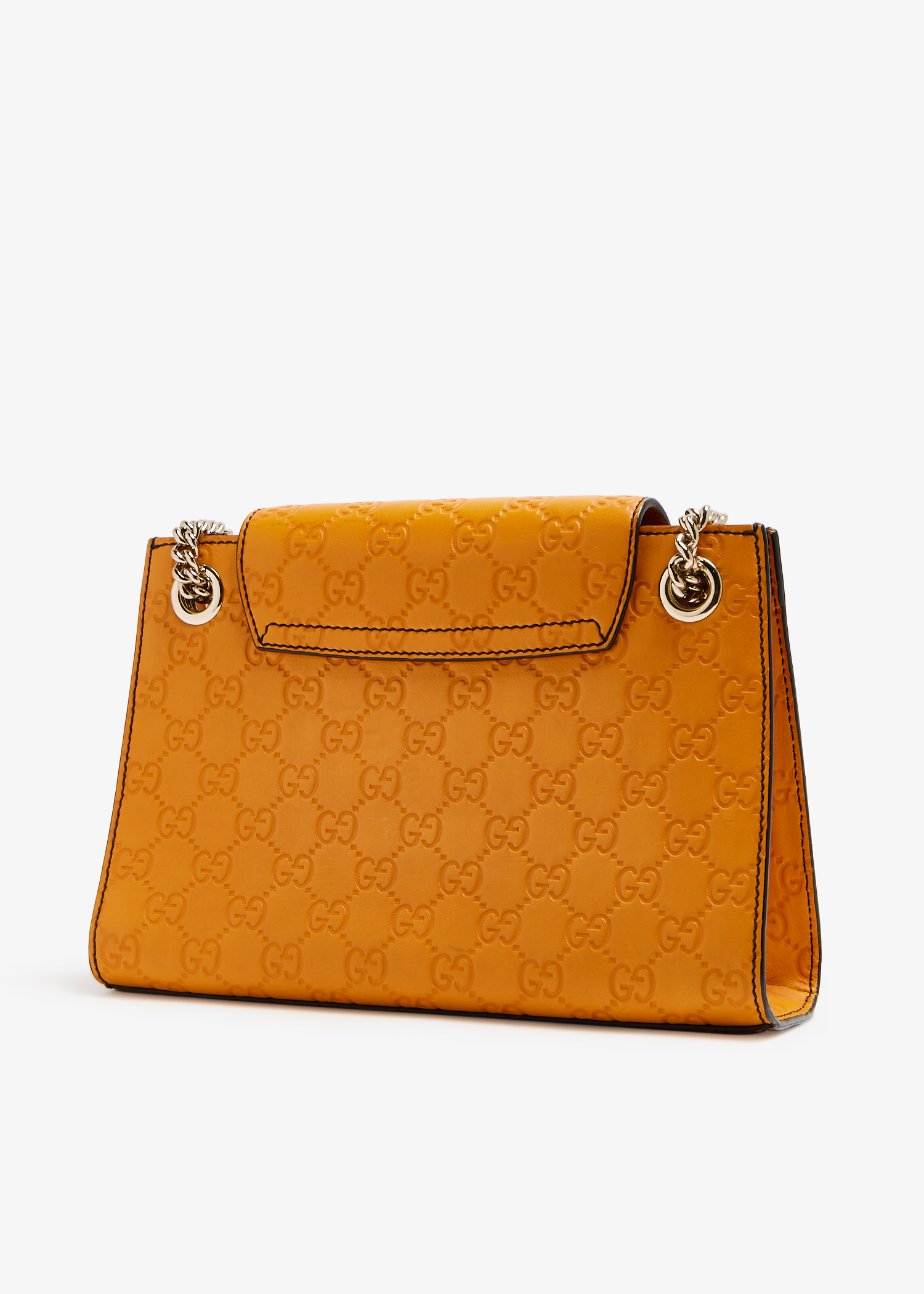 

Emily small chain shoulder bag, Orange
