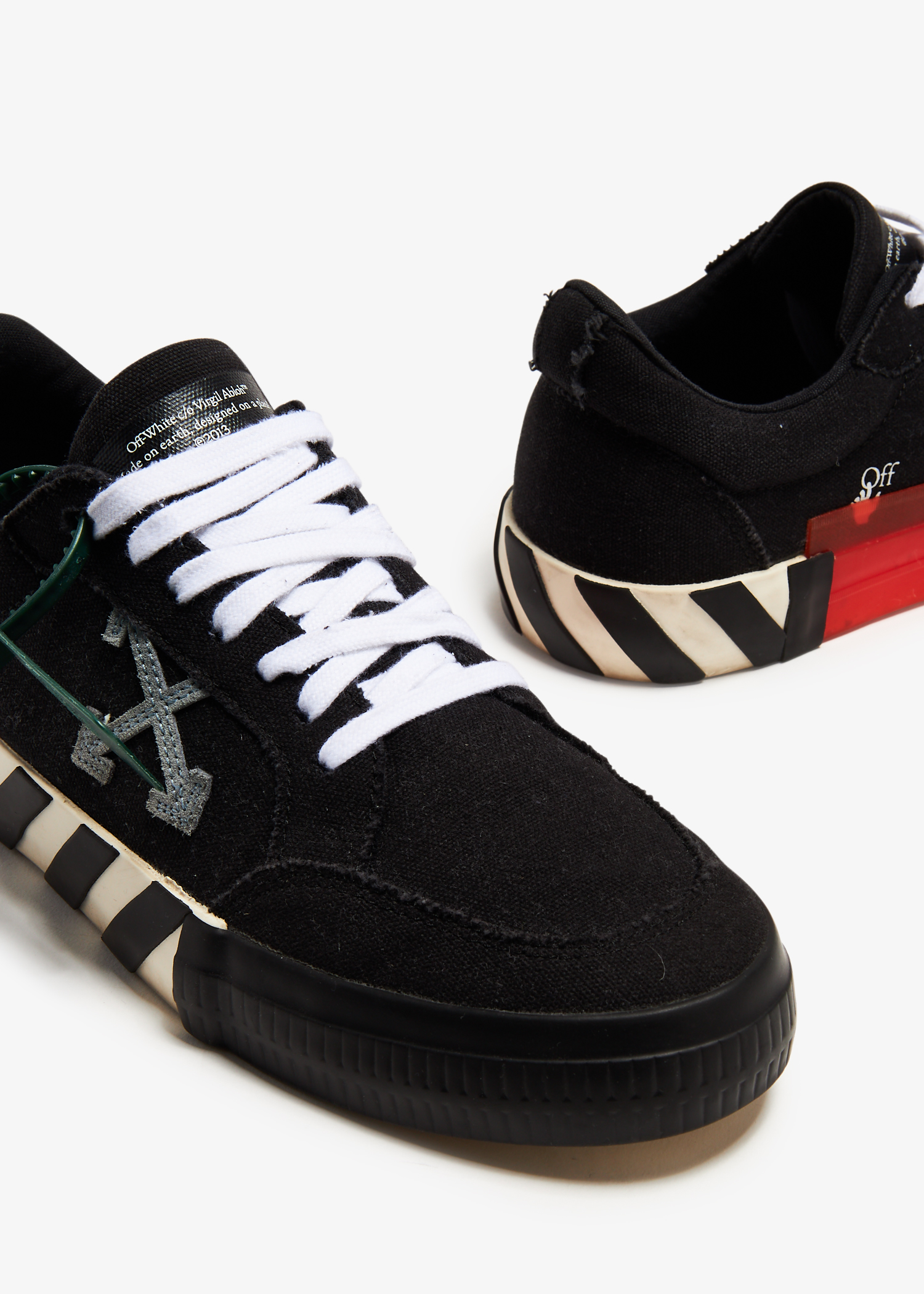 

Low Vulcanized sneakers, Black