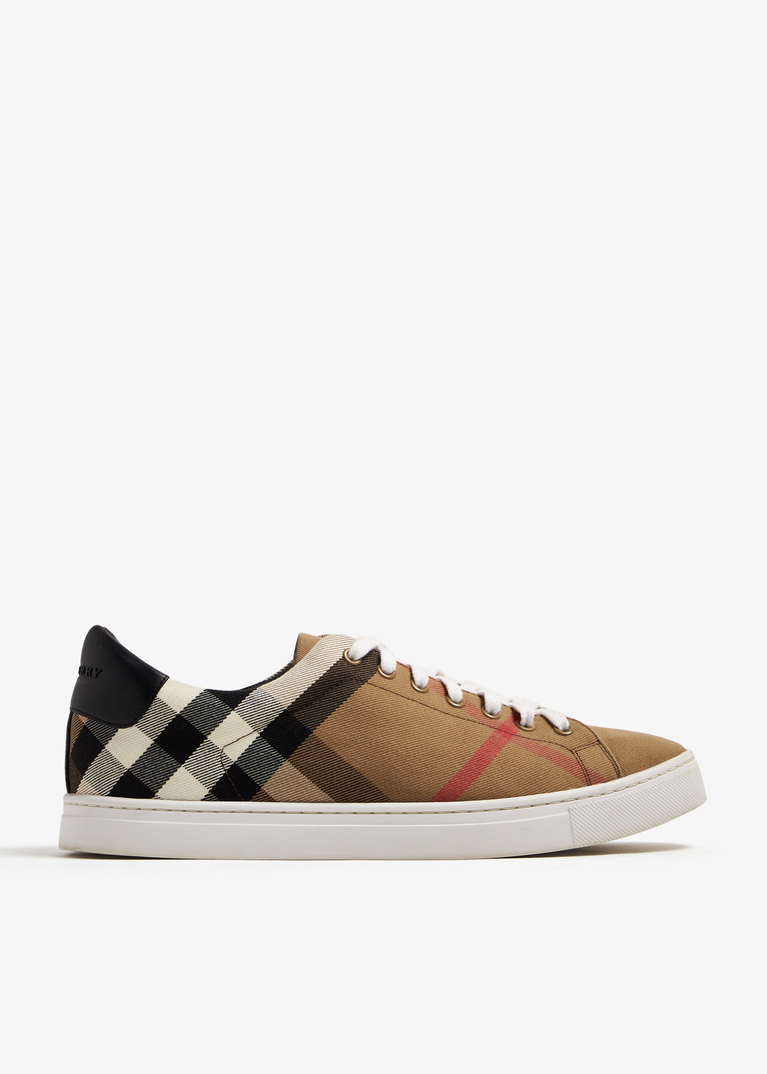

Check sneakers, Brown