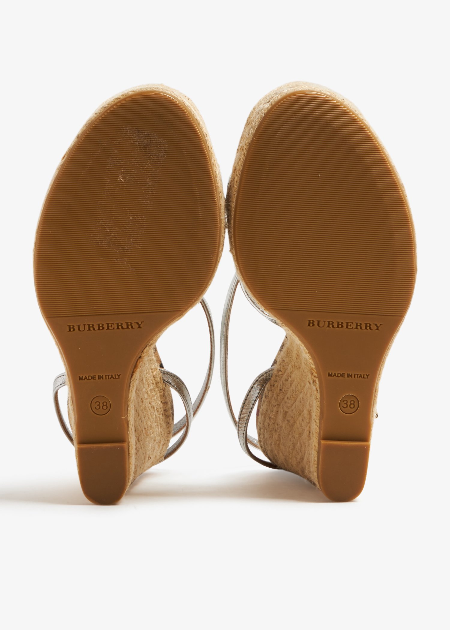Burberry sandals store womens orange