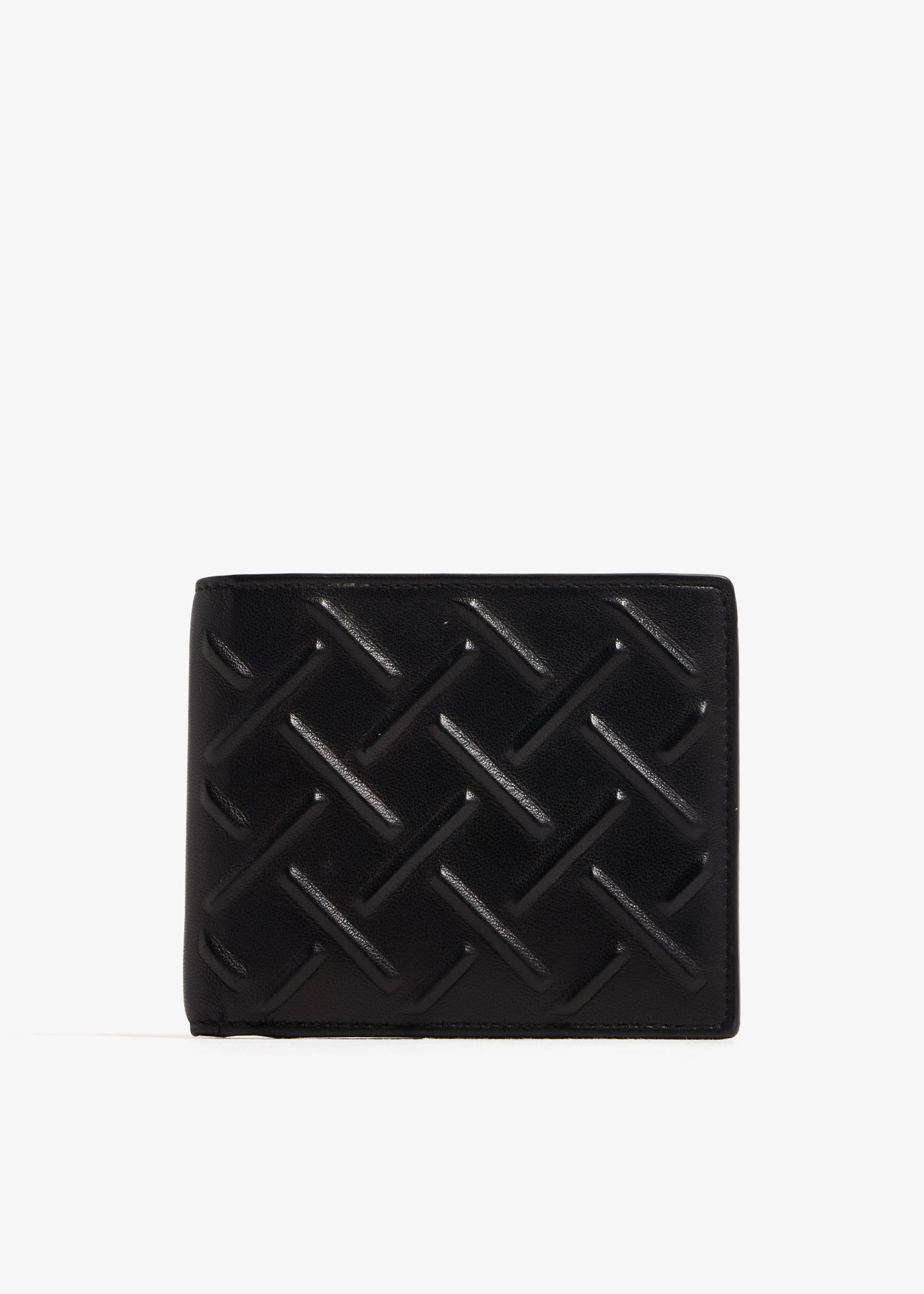 

Intarsio bi-fold wallet, Black