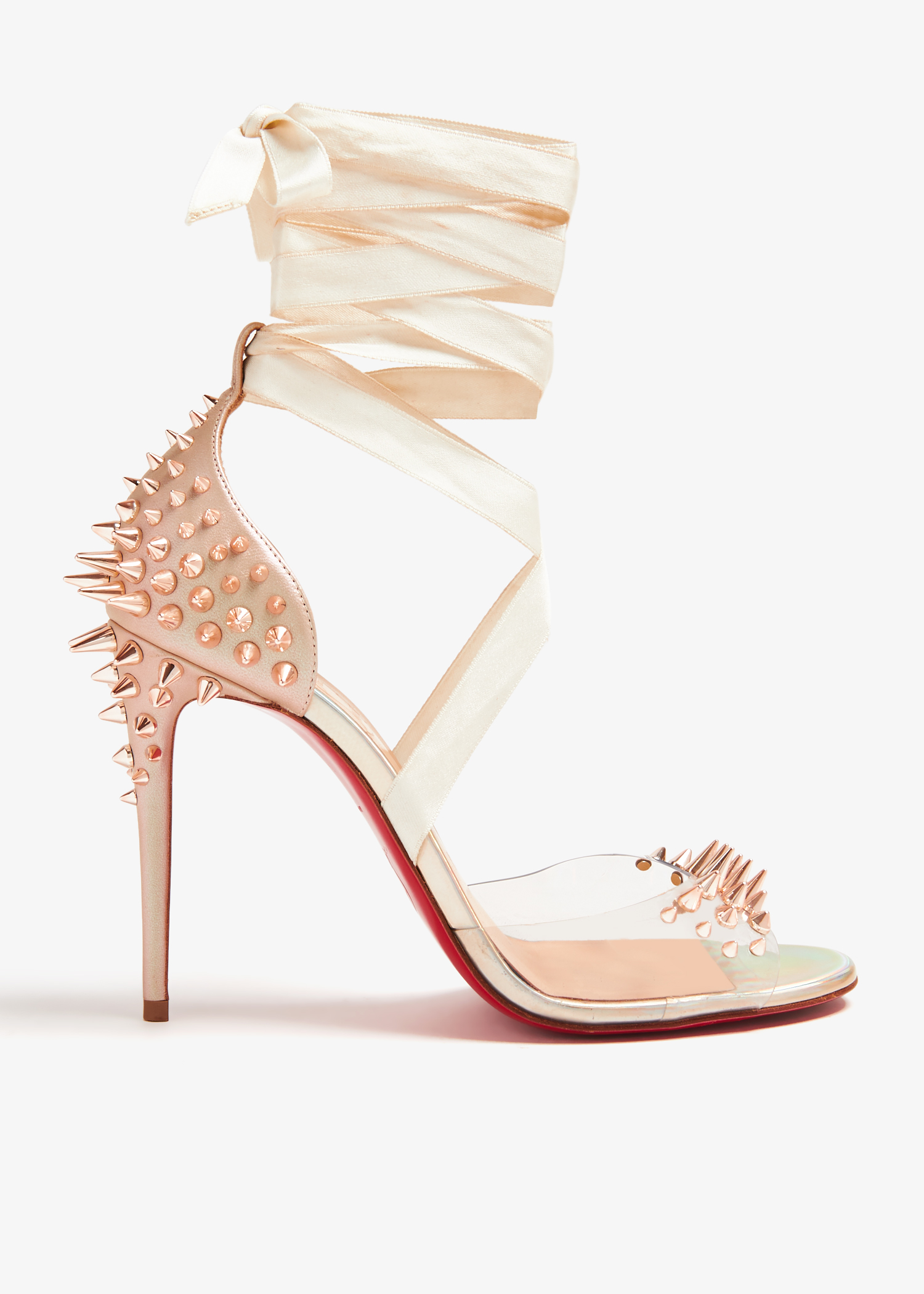 

Spiked Barbarissima sandals, Gold