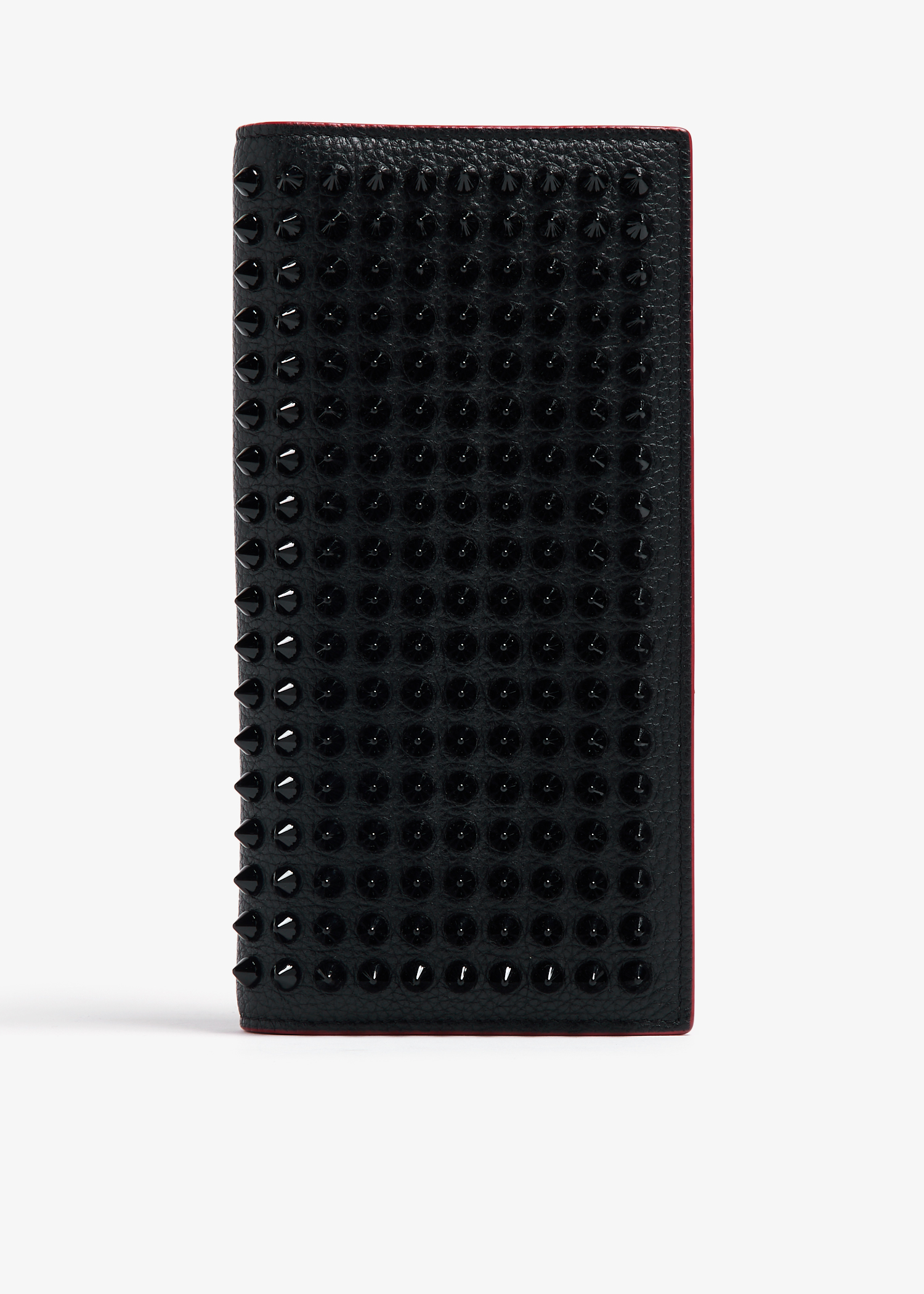 

Spike bi-fold long wallet, Black