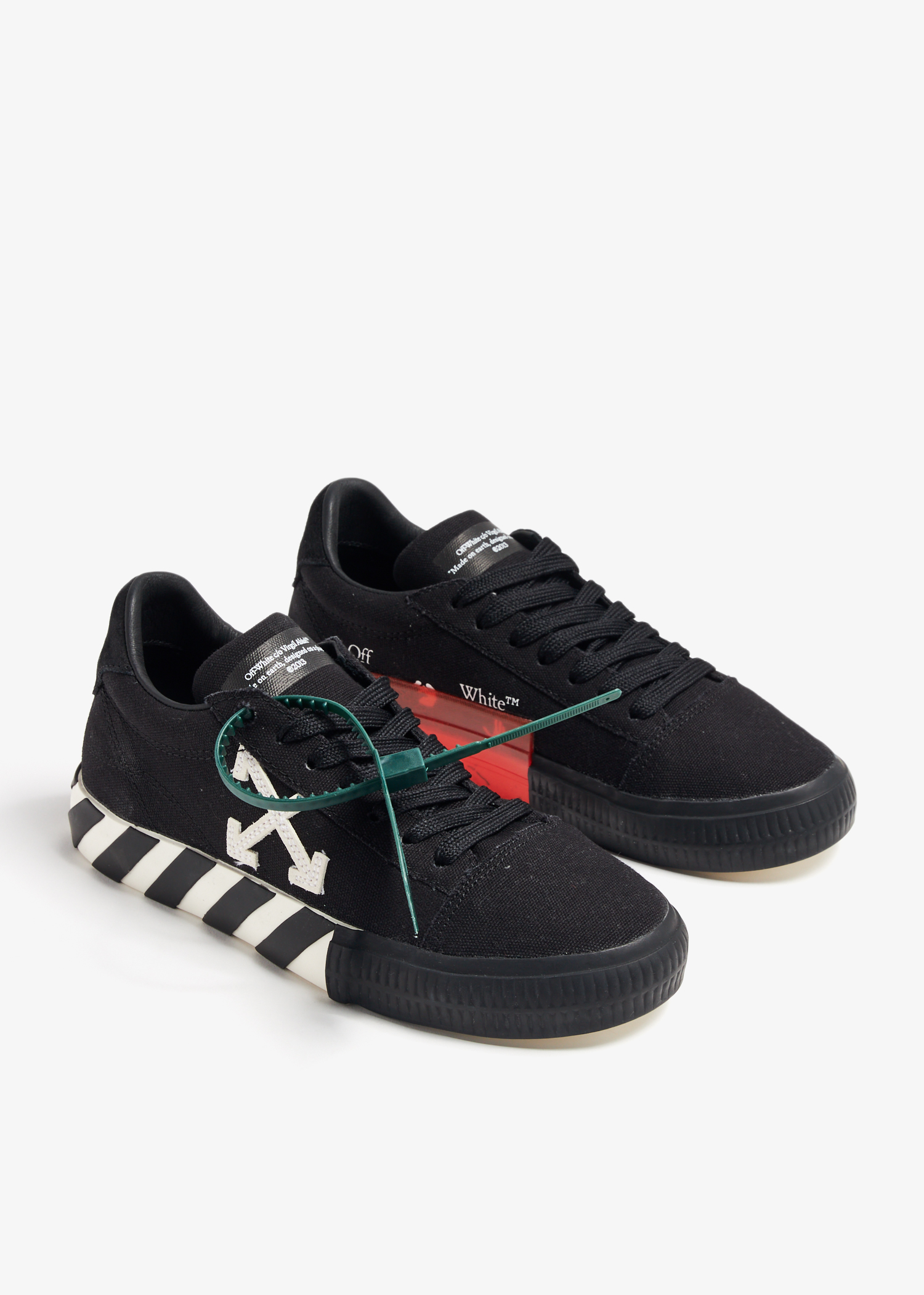 

Low Vulcanised sneakers, Black