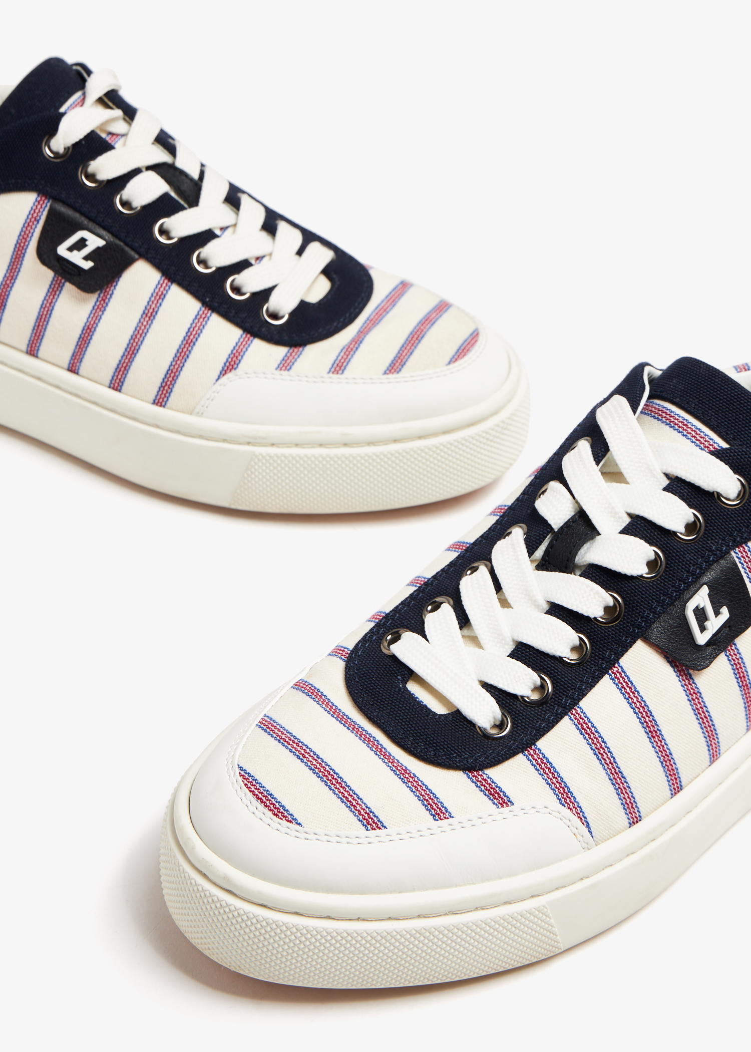 Christian Louboutin Pre-Loved Striped sneakers for Women Christian Louboutin Pre-Loved Striped sneakers for Women