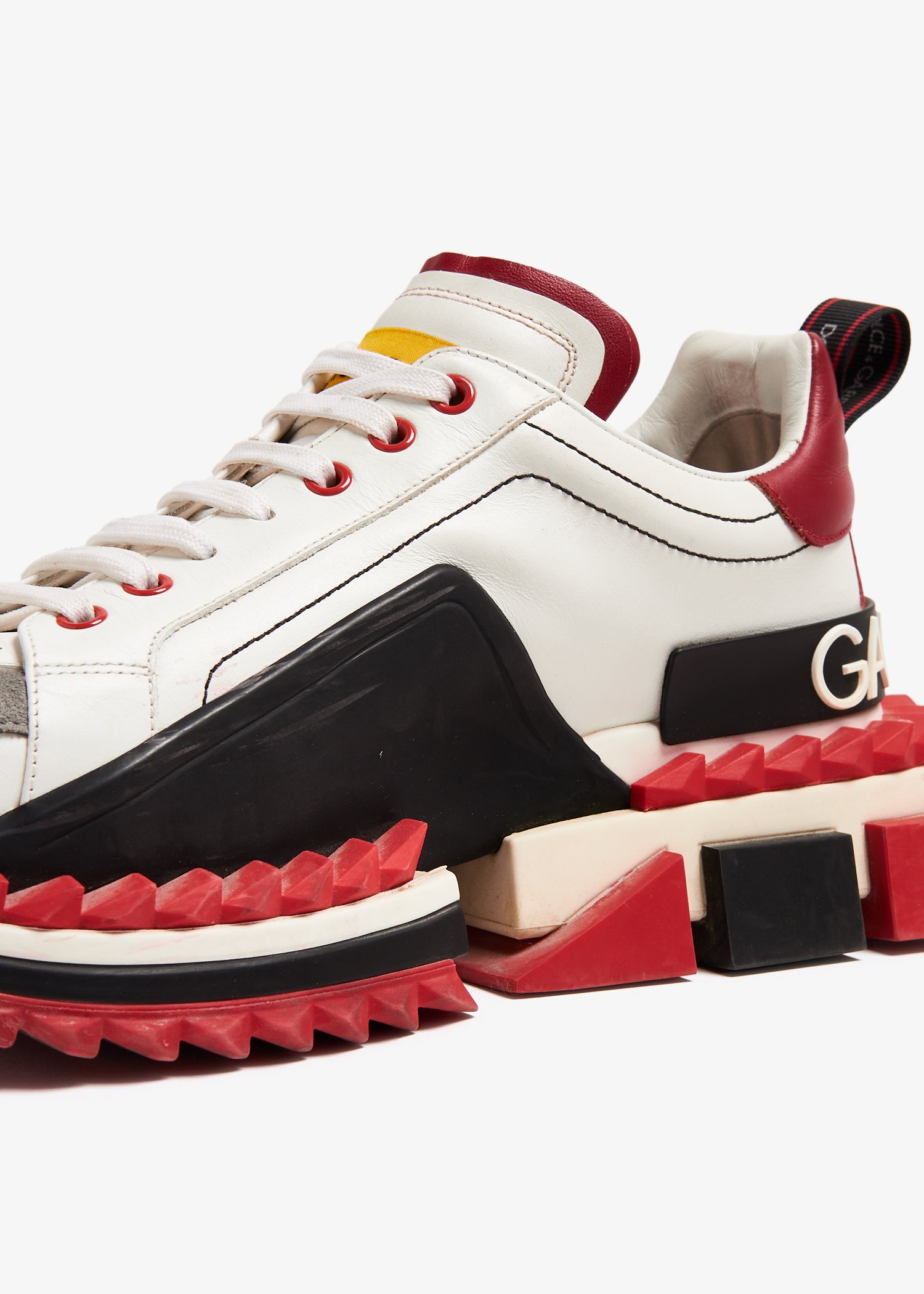 Dolce Gabbana Pre Loved Super King sneakers for Men White in UAE Level Shoes