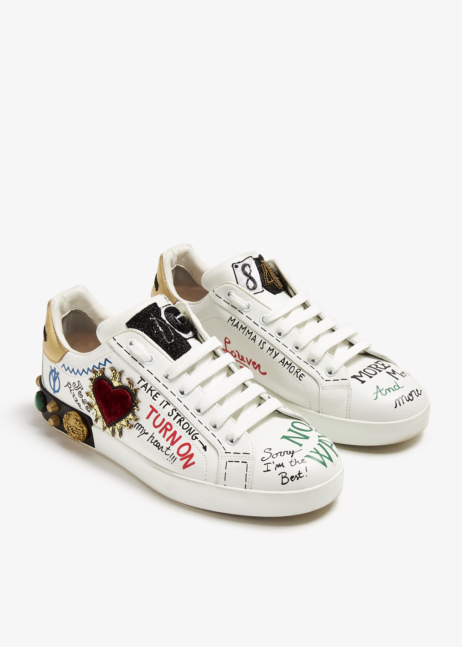 

Portofino sneakers, White