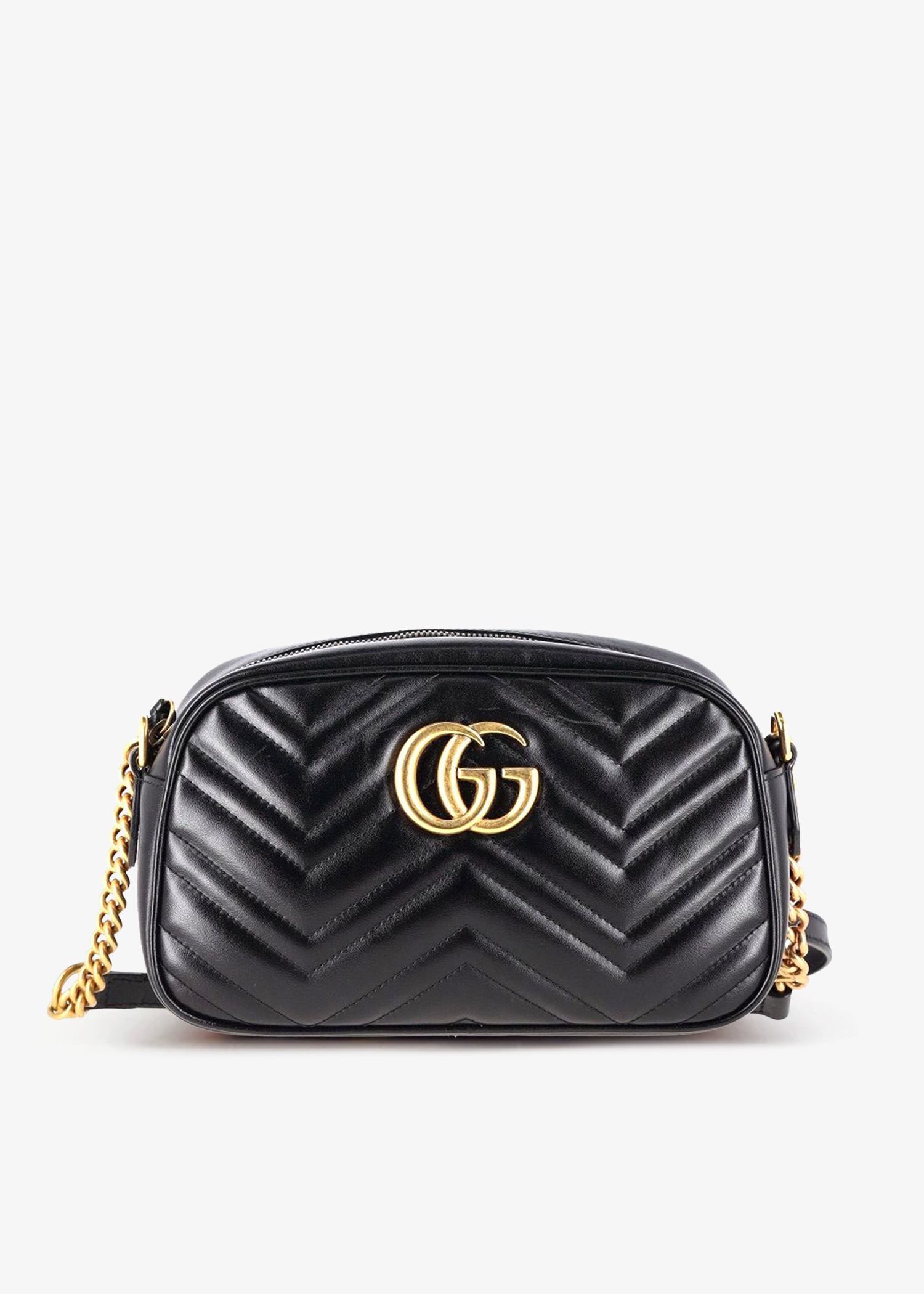 

GG Marmont small crossbody bag, Black