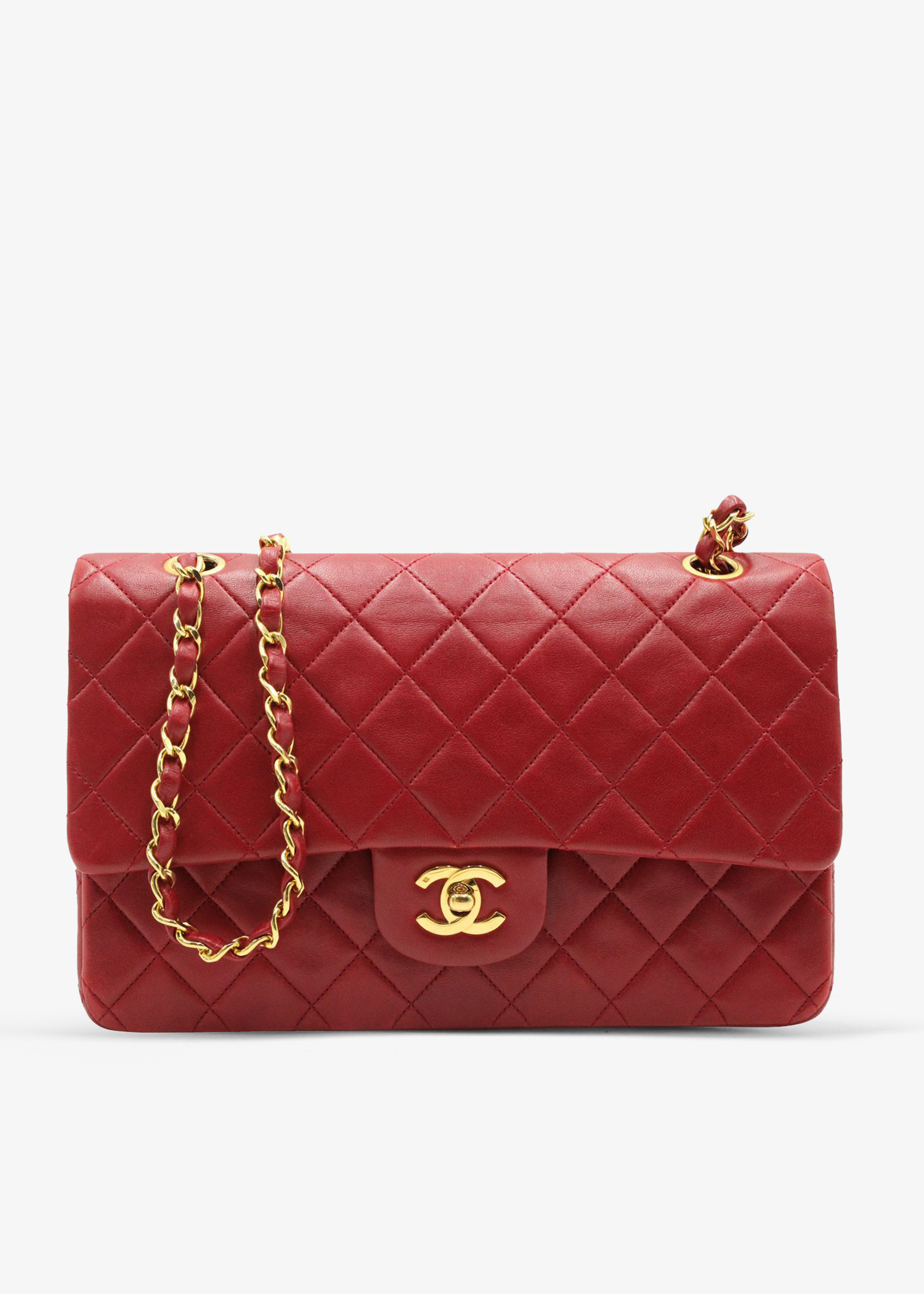 

Classic Double Flap medium shoulder bag, Red