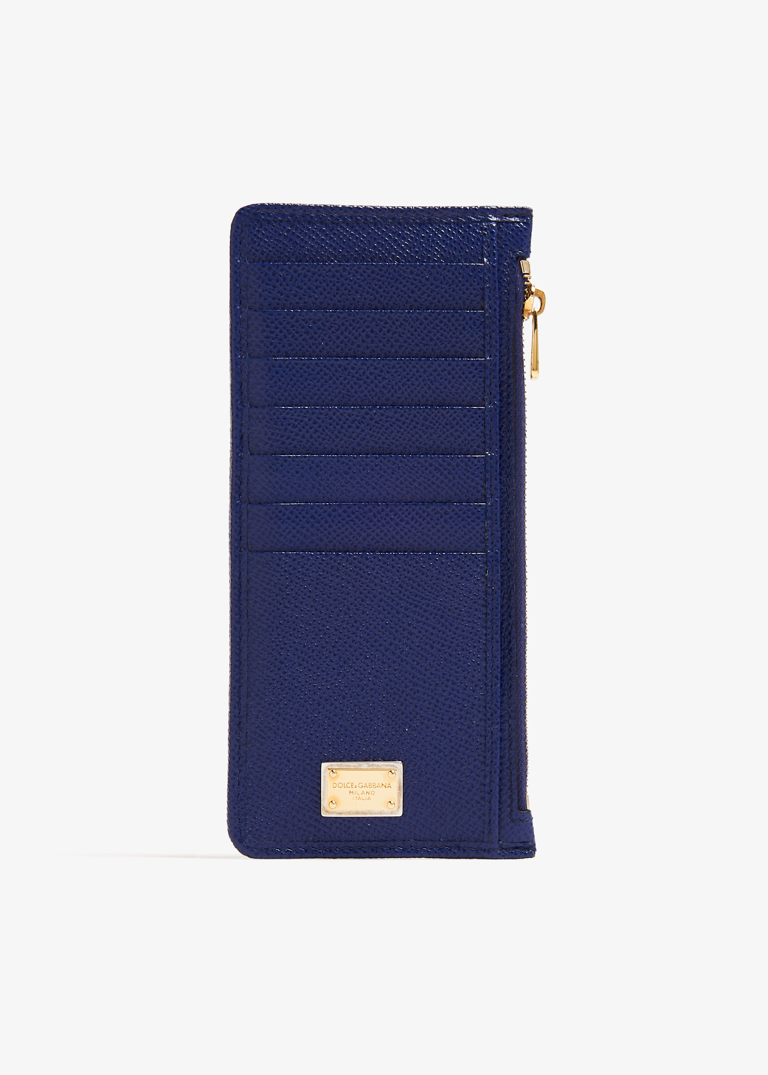 

Logo plaque vertical card holder, Blue