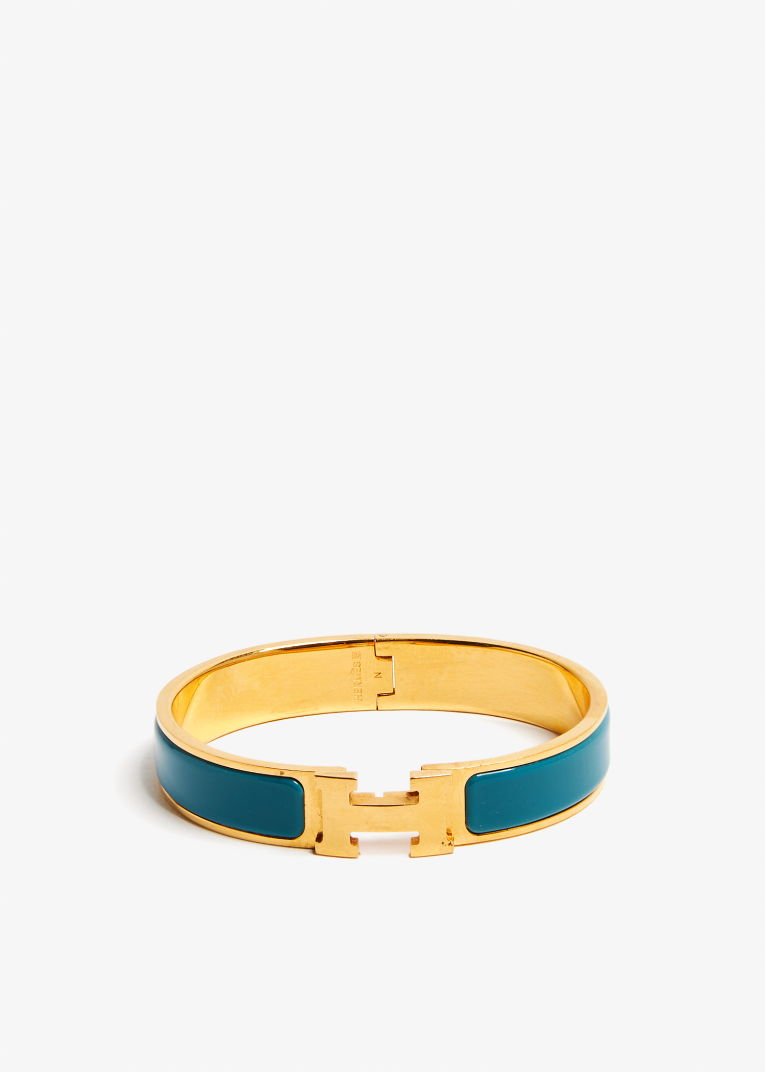 

Clic H narrow bracelet, Gold