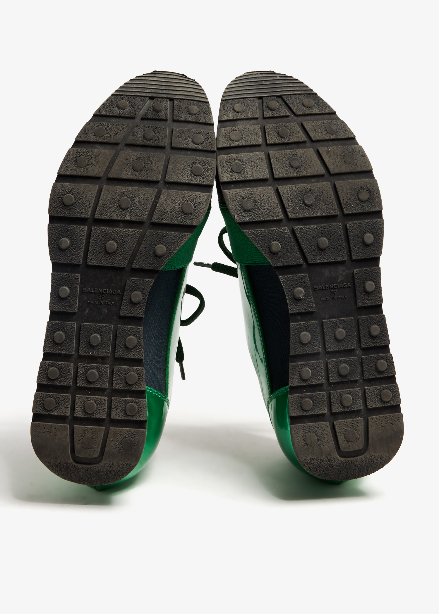 Balenciaga Pre-Loved Race runner sneakers for Women - Green