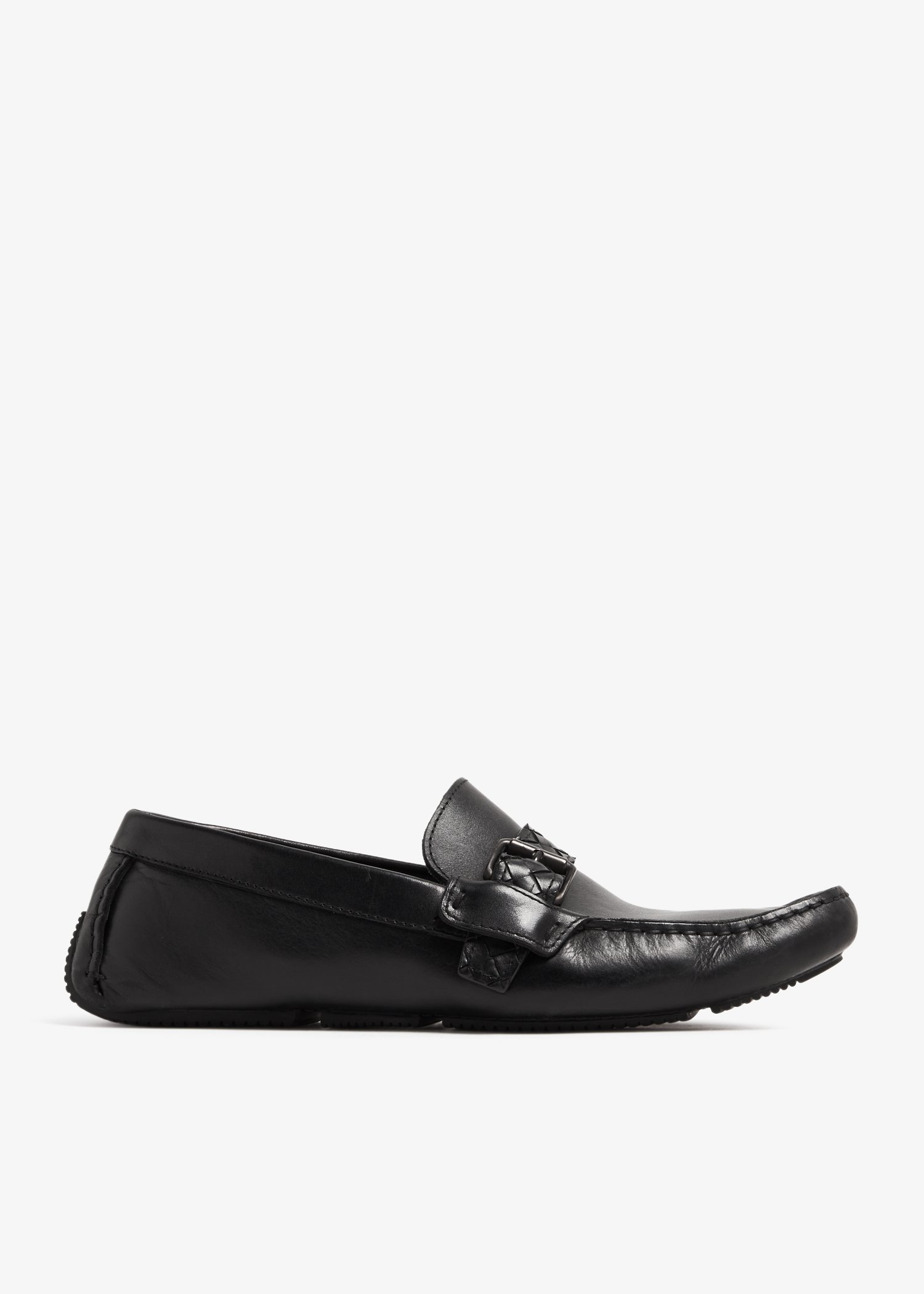 

Leather loafers, Black