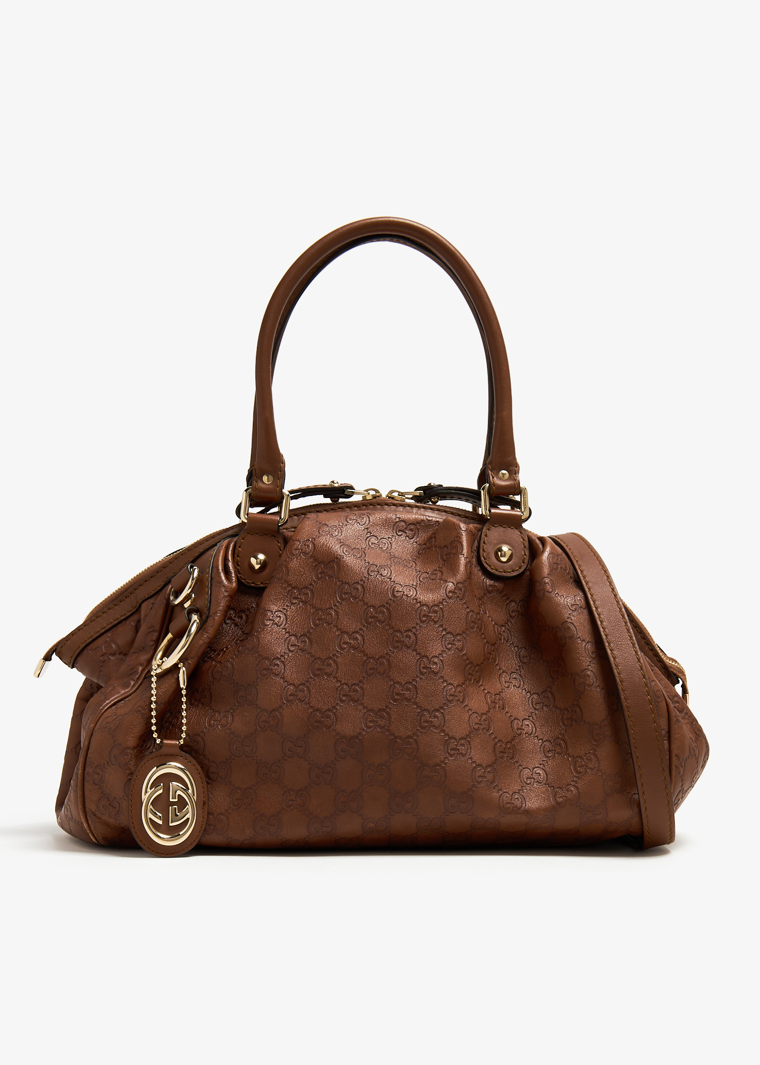 

Sukey Medium Boston bag, Brown