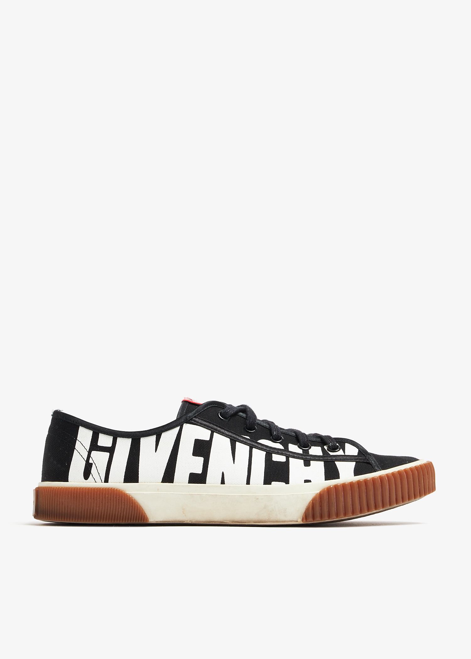 

Boxing logo sneakers, Black