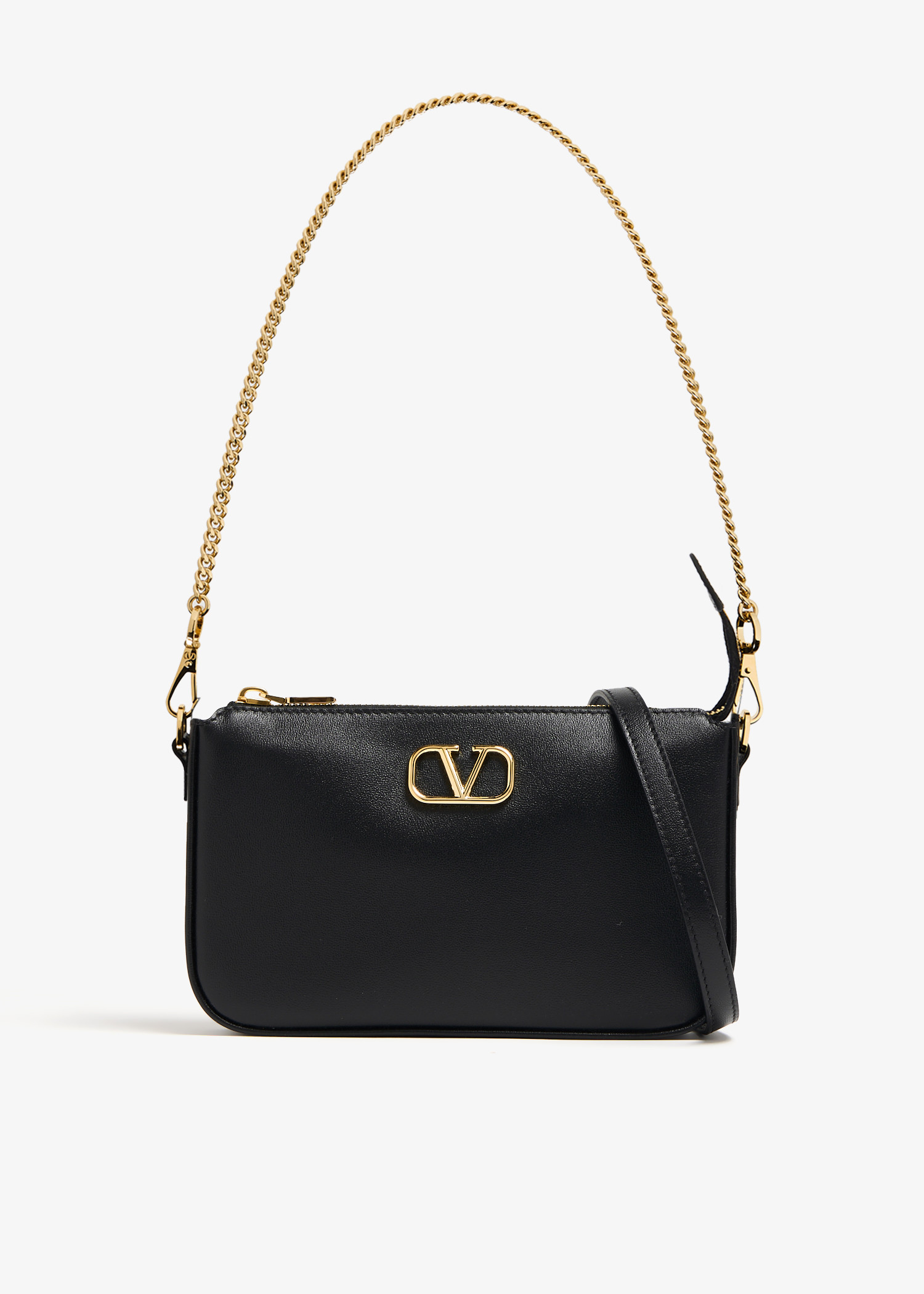 

Mini VLogo crossbody bag, Black