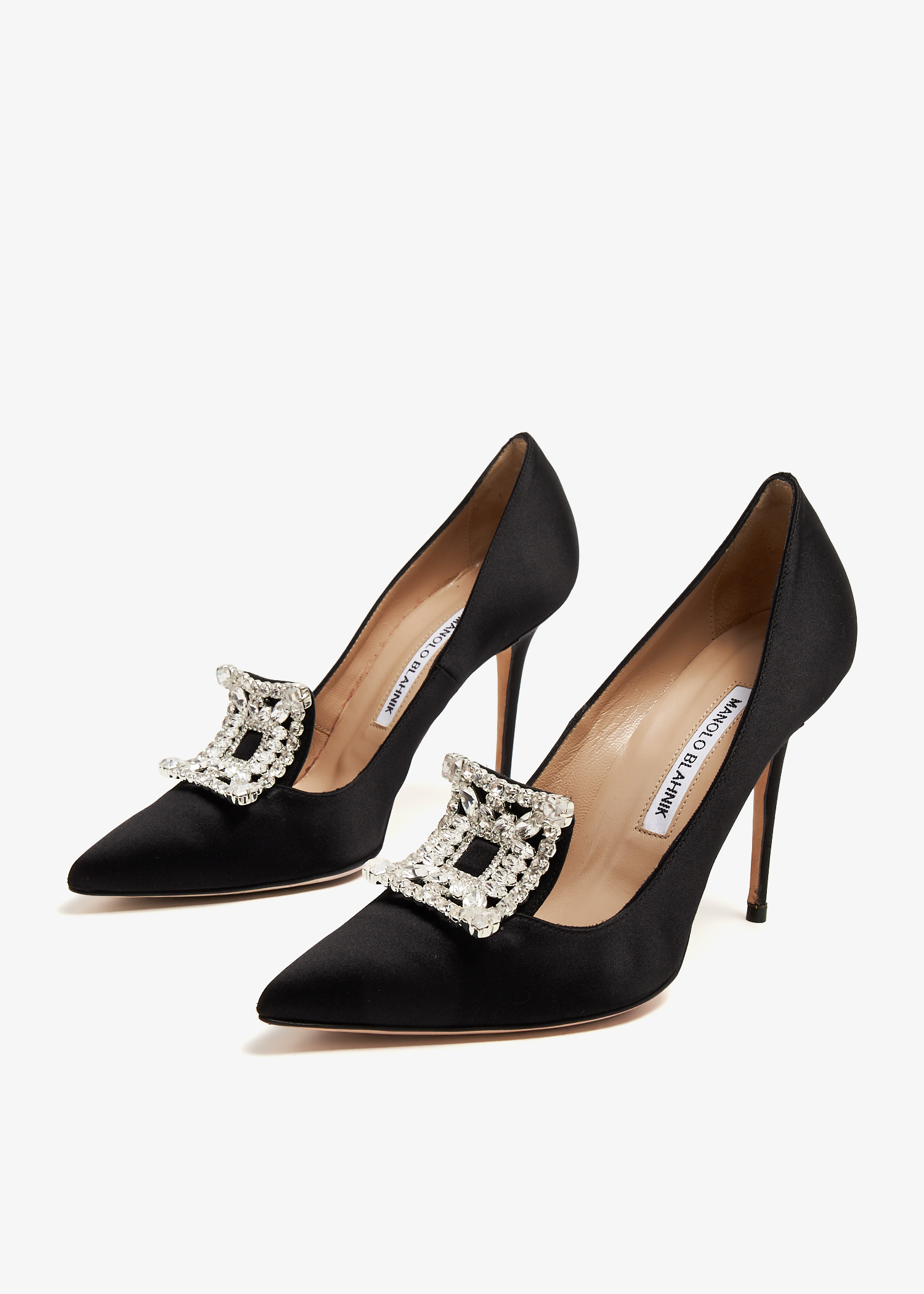 Manolo Blahnik Pre Loved Borlak pumps for Women Black in KSA Level Shoes
