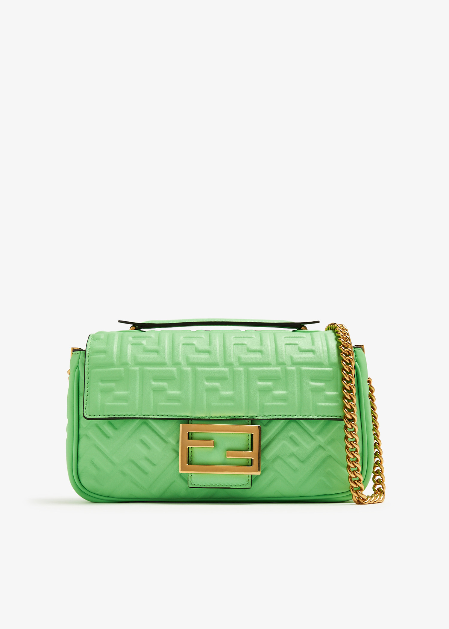 

Baguette Small shoulder bag, Green