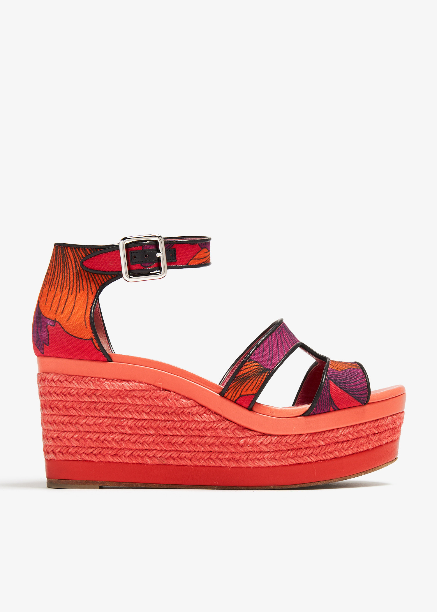 Hermes Pre Loved Ilana wedge sandals for Women Multicolored in UAE Level Shoes