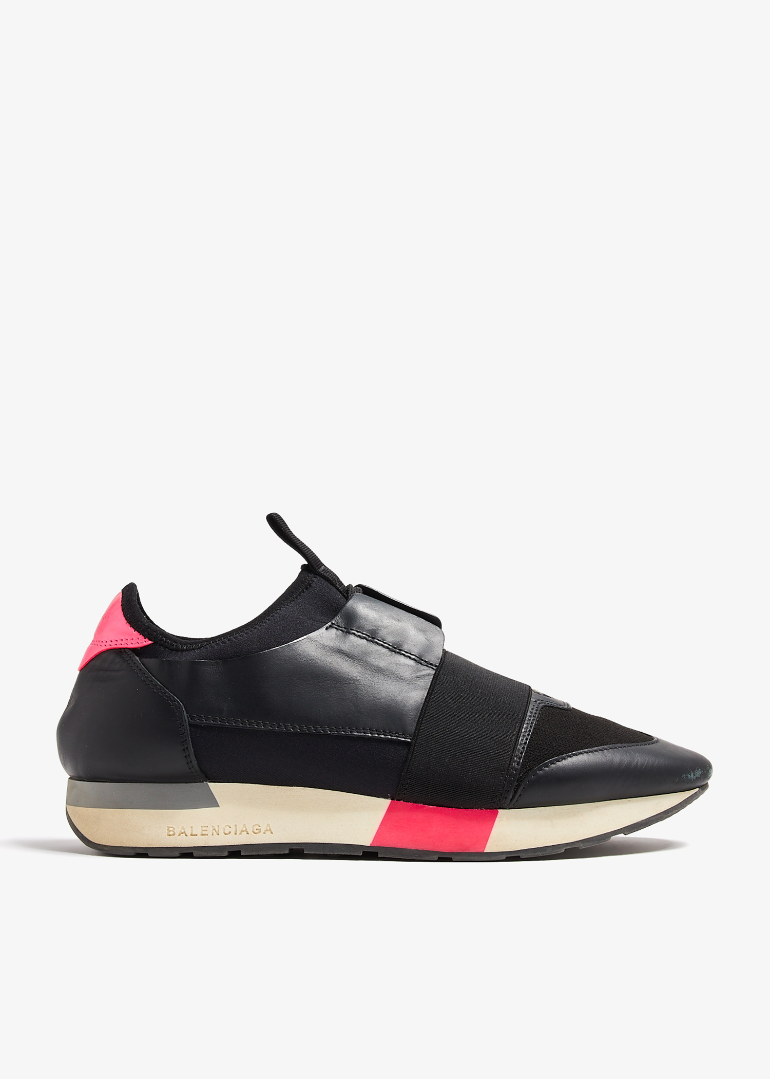 Pink balenciaga race runners online
