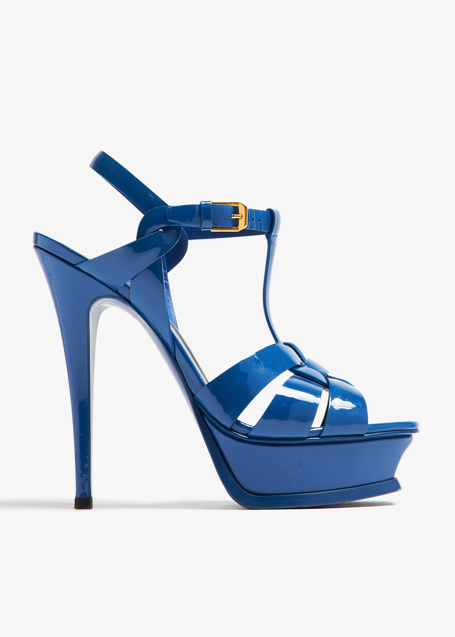 

Tribute platform sandals, Blue