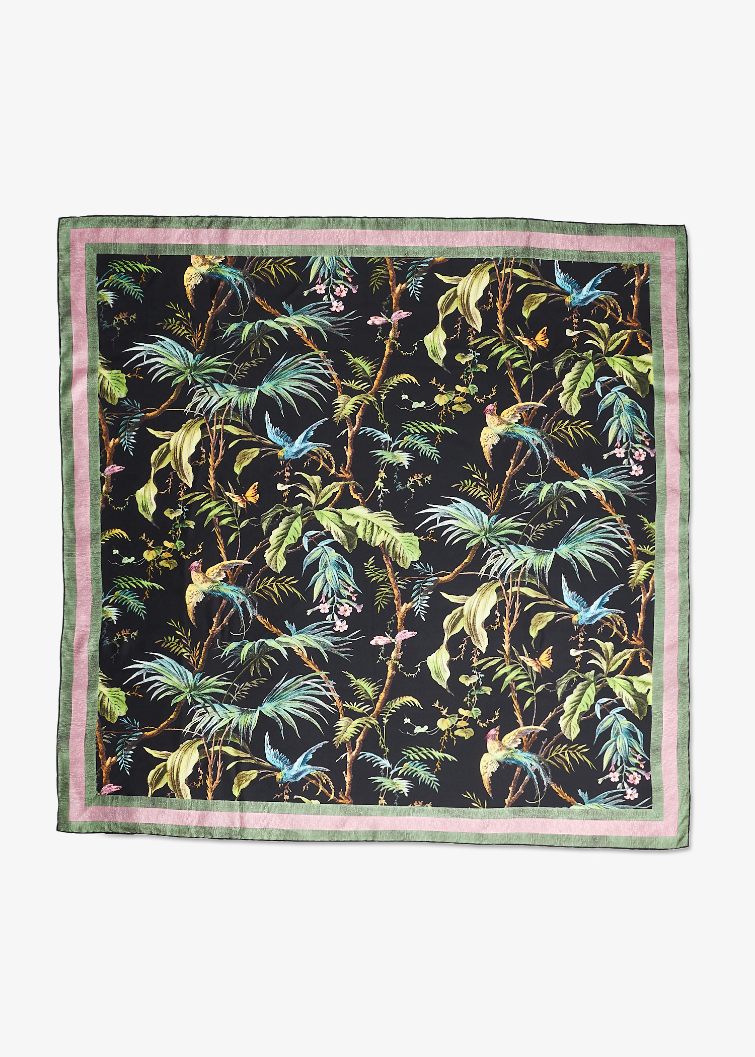 

Printed silk scarf