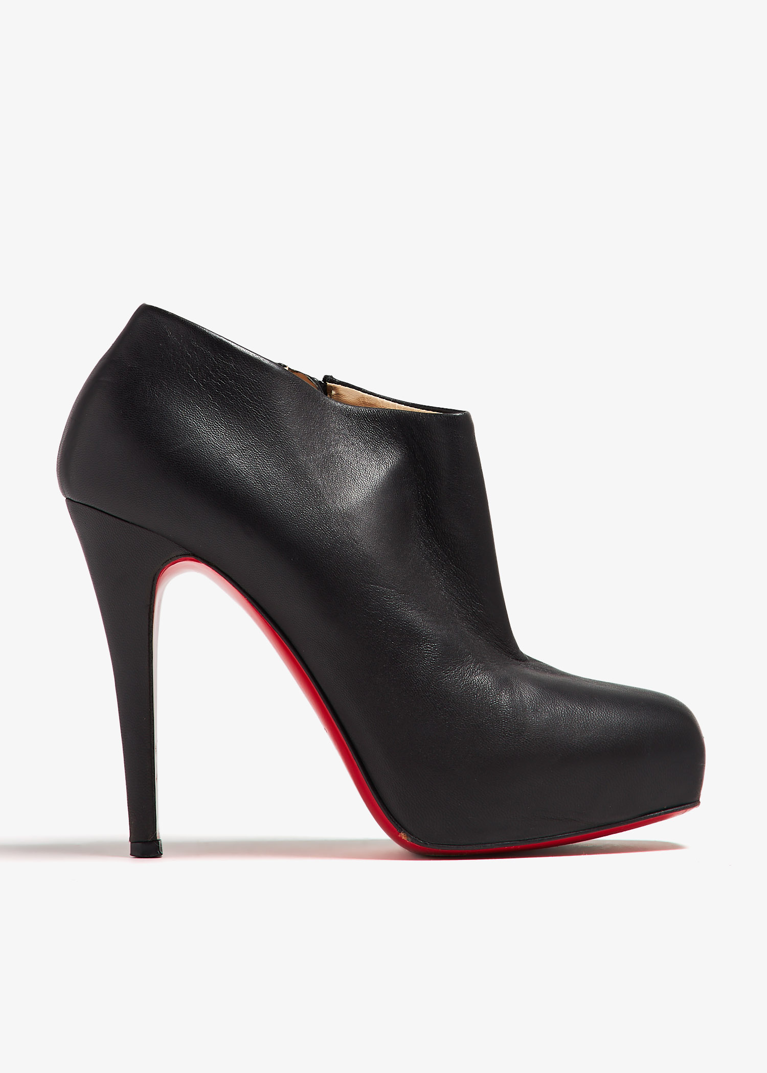 Christian Louboutin Pre Loved Miss 120 platform booties for Women Black in KSA Level Shoes