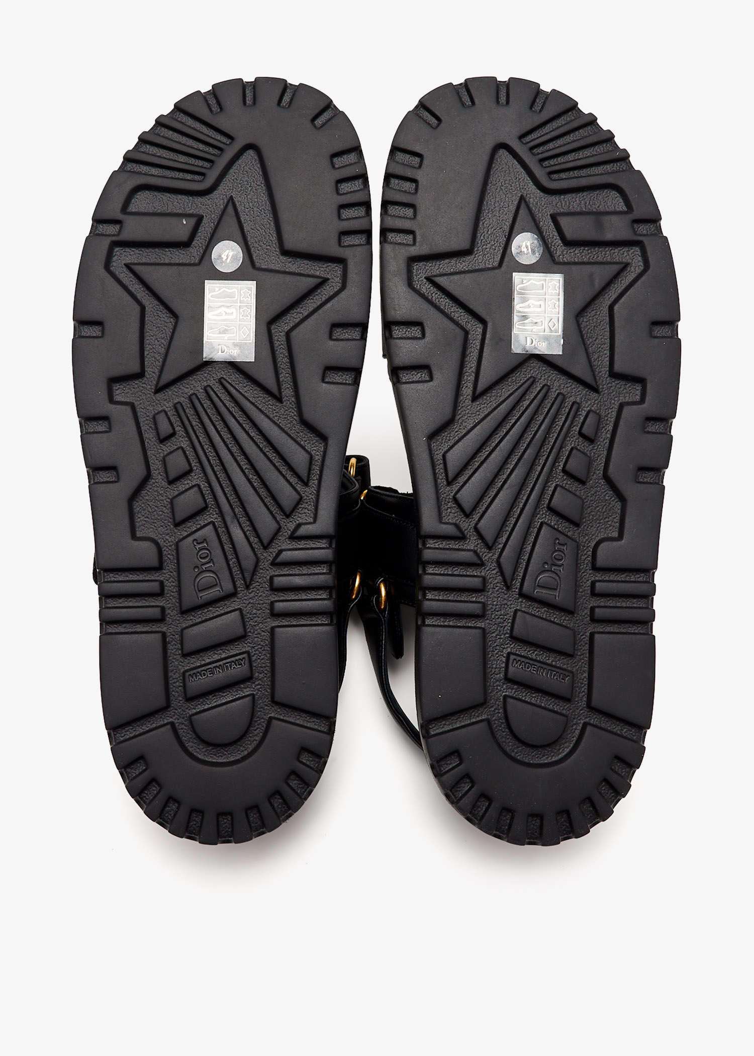 Dior Pre-Loved Dioract sandals for Women - Black in UAE