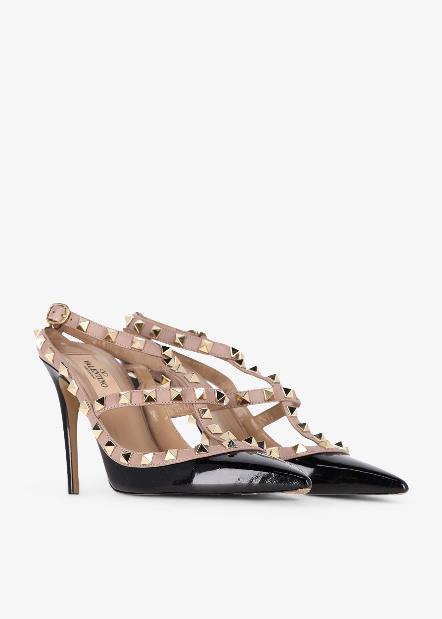Valentino Garavani Pre-Loved Rockstud 100 pumps for Women - Black 