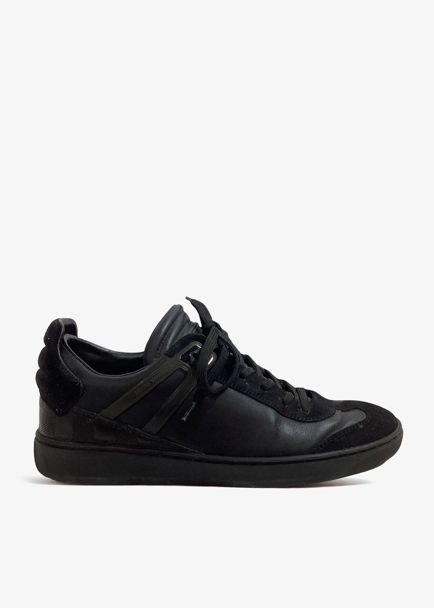 

Leather sneakers, Black
