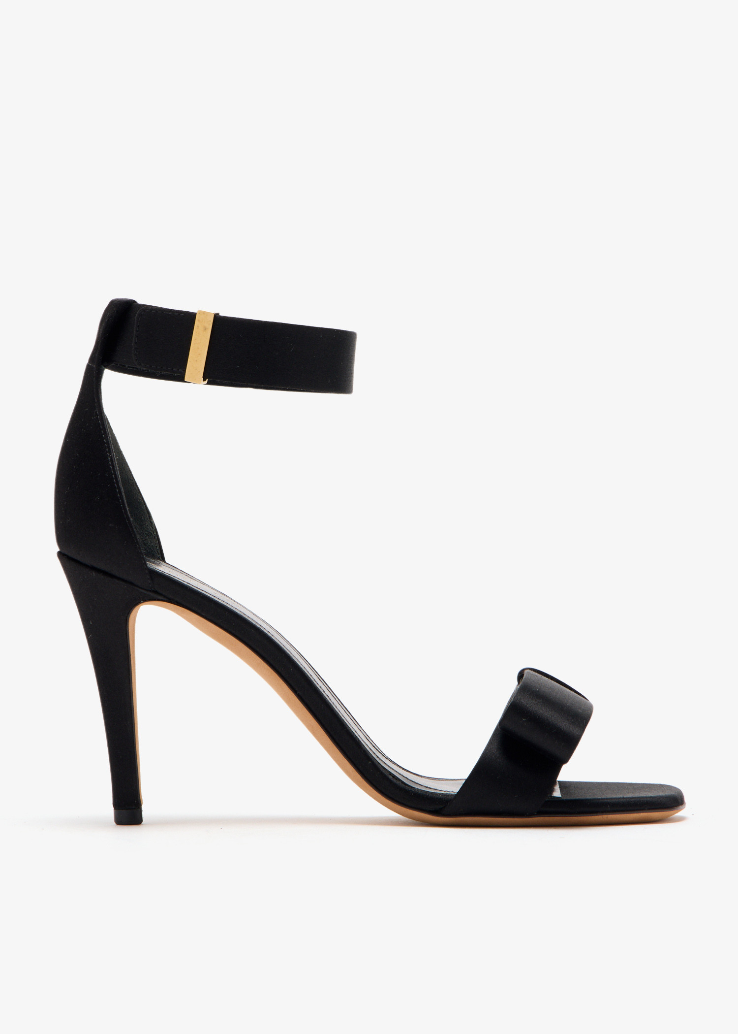 

Bow sandals, Black