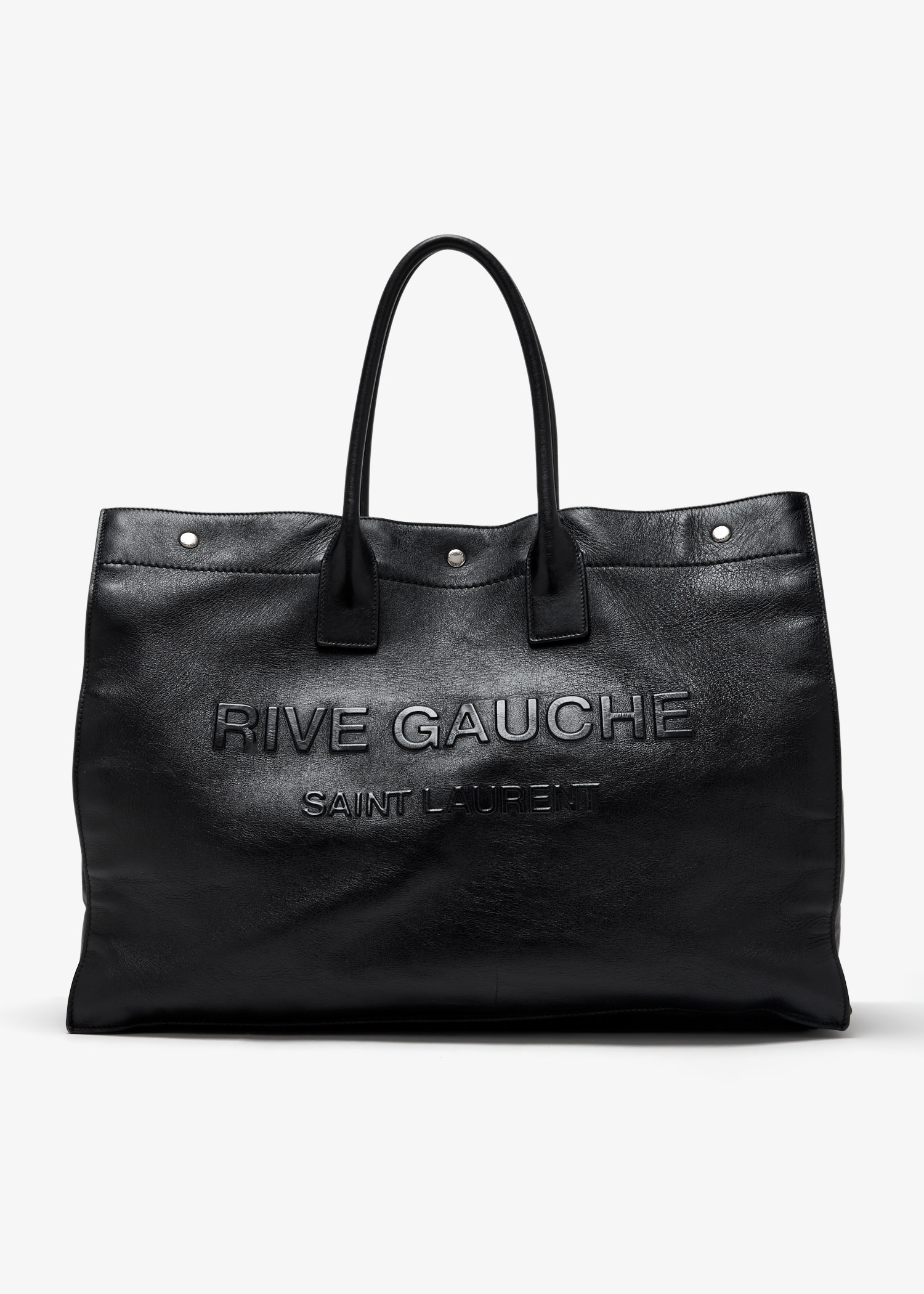 Saint Laurent Pre-Loved Noe logo tote bag for Women - Black Saint Laurent Pre-Loved Noe logo tote bag for Women - Black