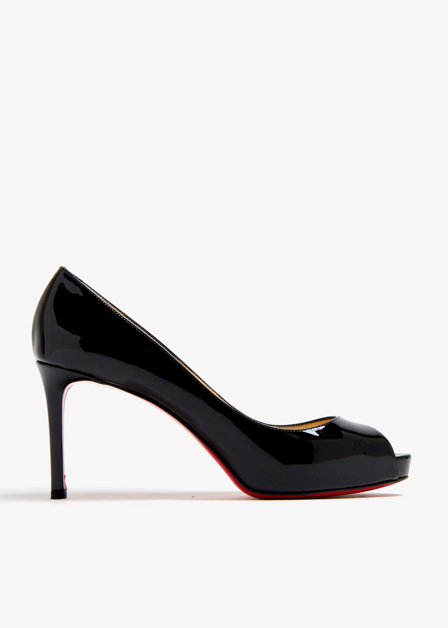 Christian Louboutin Pre-Loved No Matter 85 peep-toe pumps