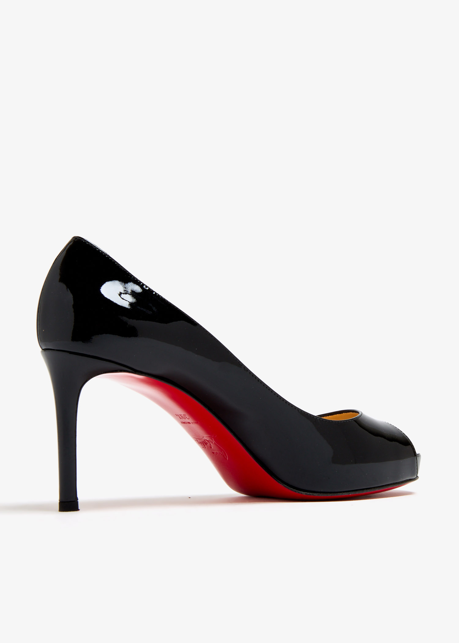 Christian Louboutin Pre-Loved No Matter 85 peep-toe pumps Christian Louboutin Pre-Loved No Matter 85 peep-toe pumps