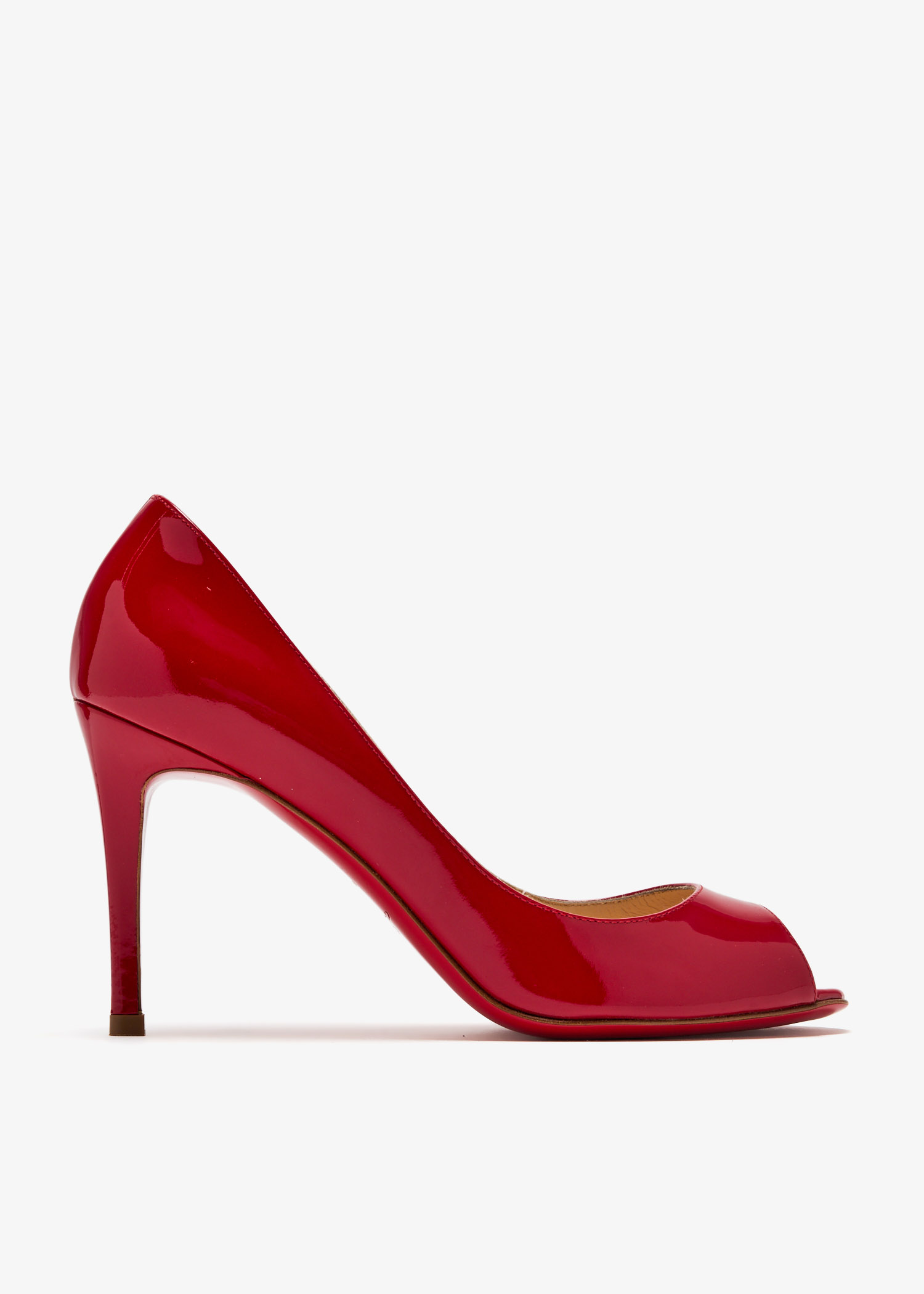

YouYou peep-toe pumps, Red