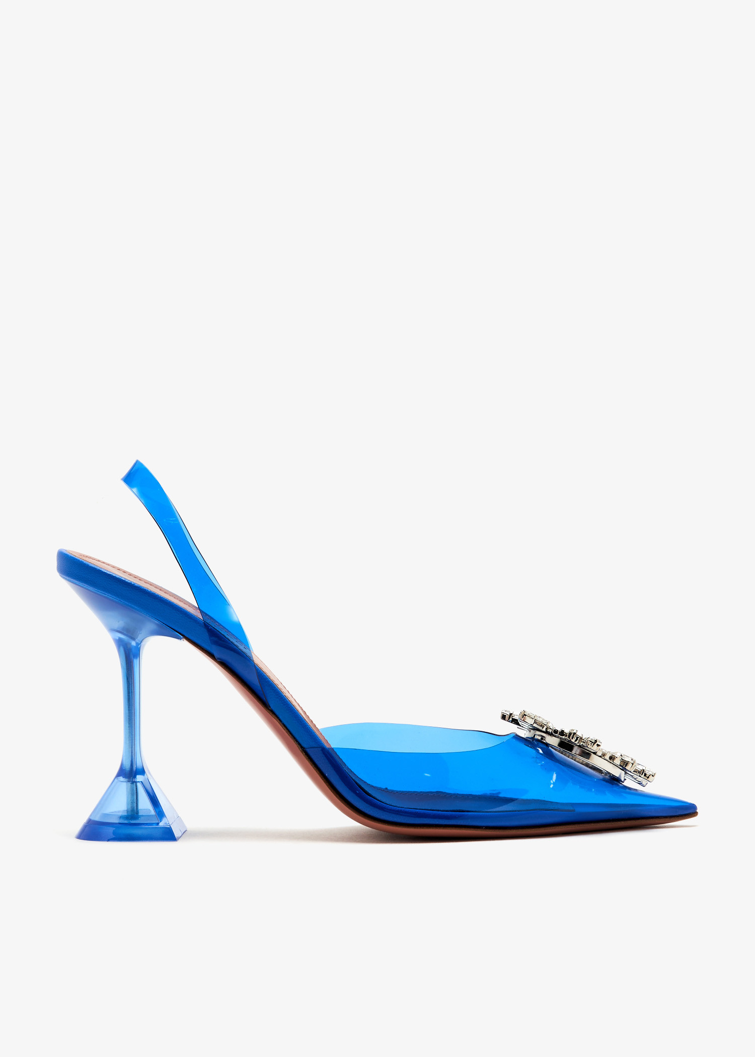

Begum Crystal 100 slingback pumps, Blue