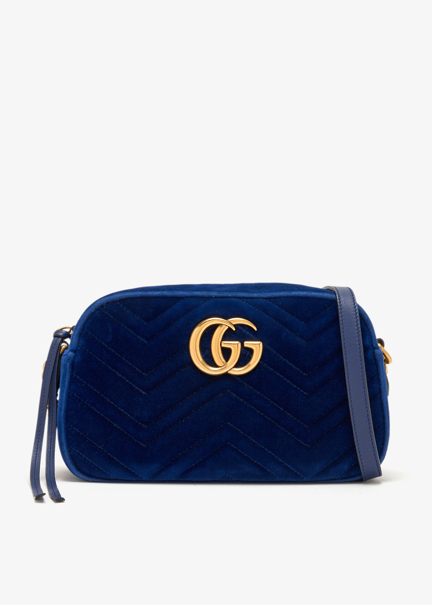 

Small GG Marmont shoulder bag, Blue