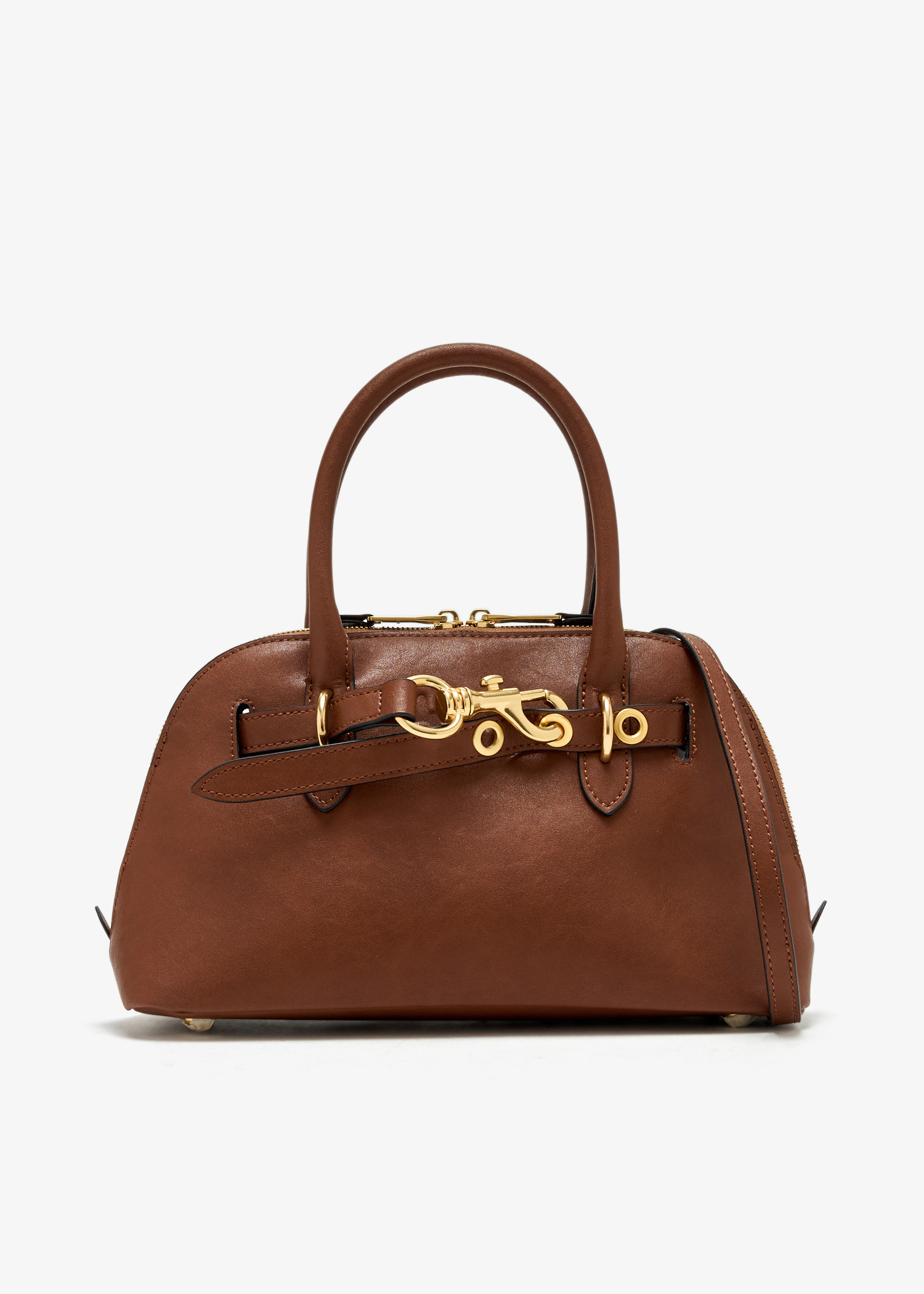 

Small Aventure top-handle bag, Brown