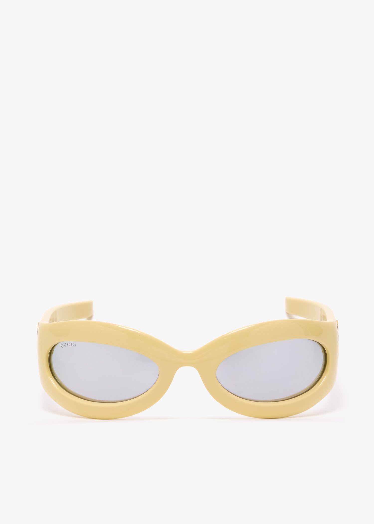 

Wrap sunglasses, Yellow