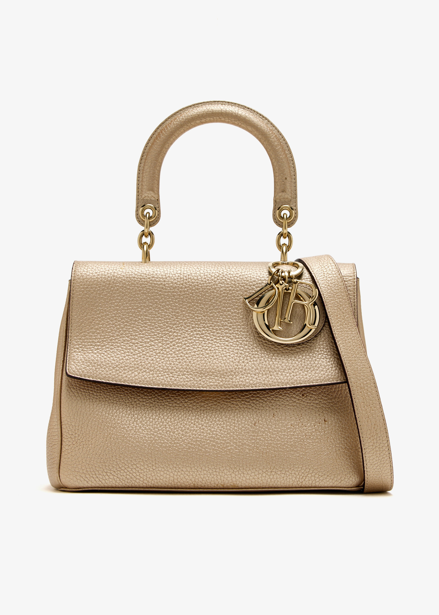 

Small Be Dior top-handle bag, Beige
