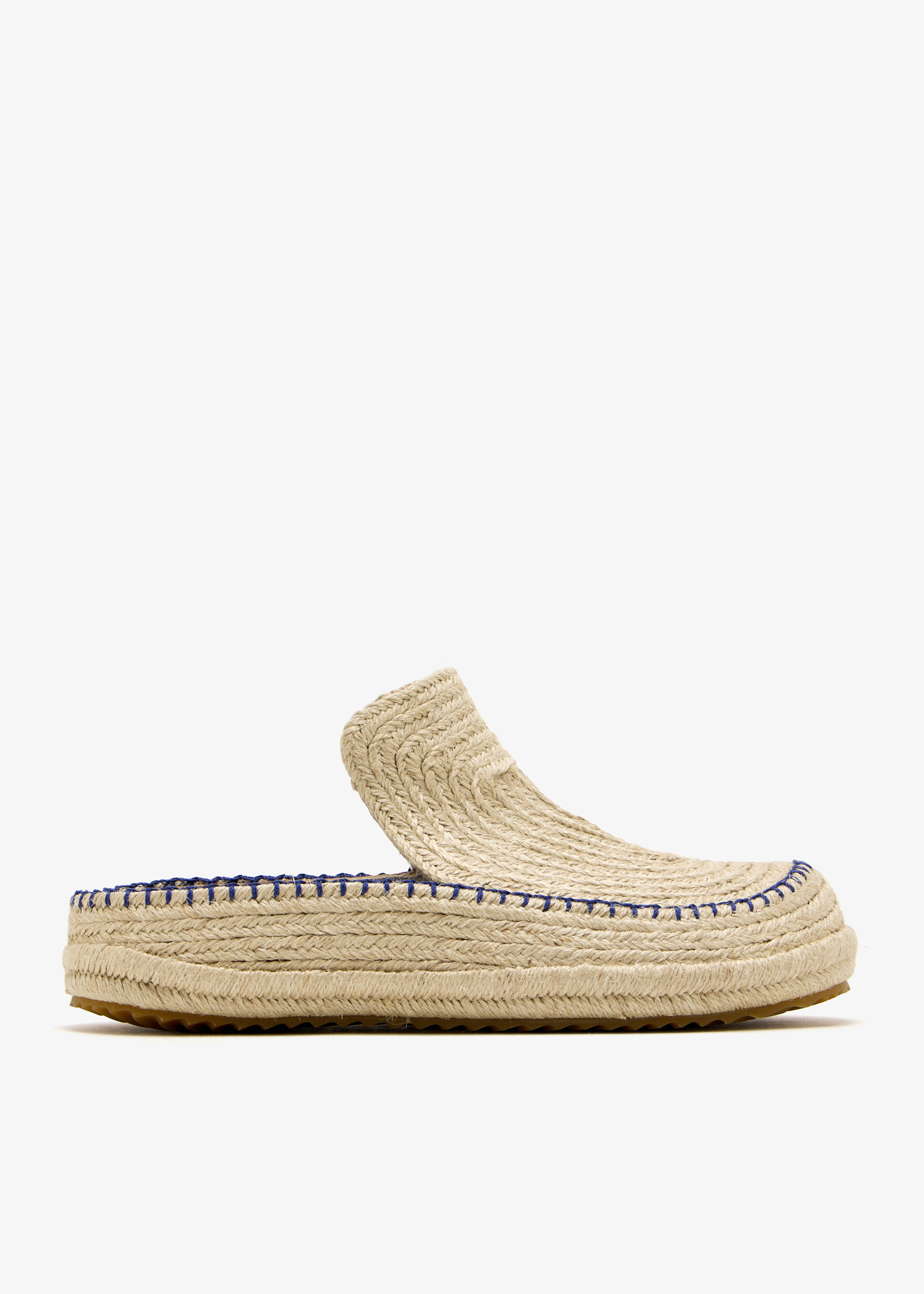 

Cord woven clogs, Beige