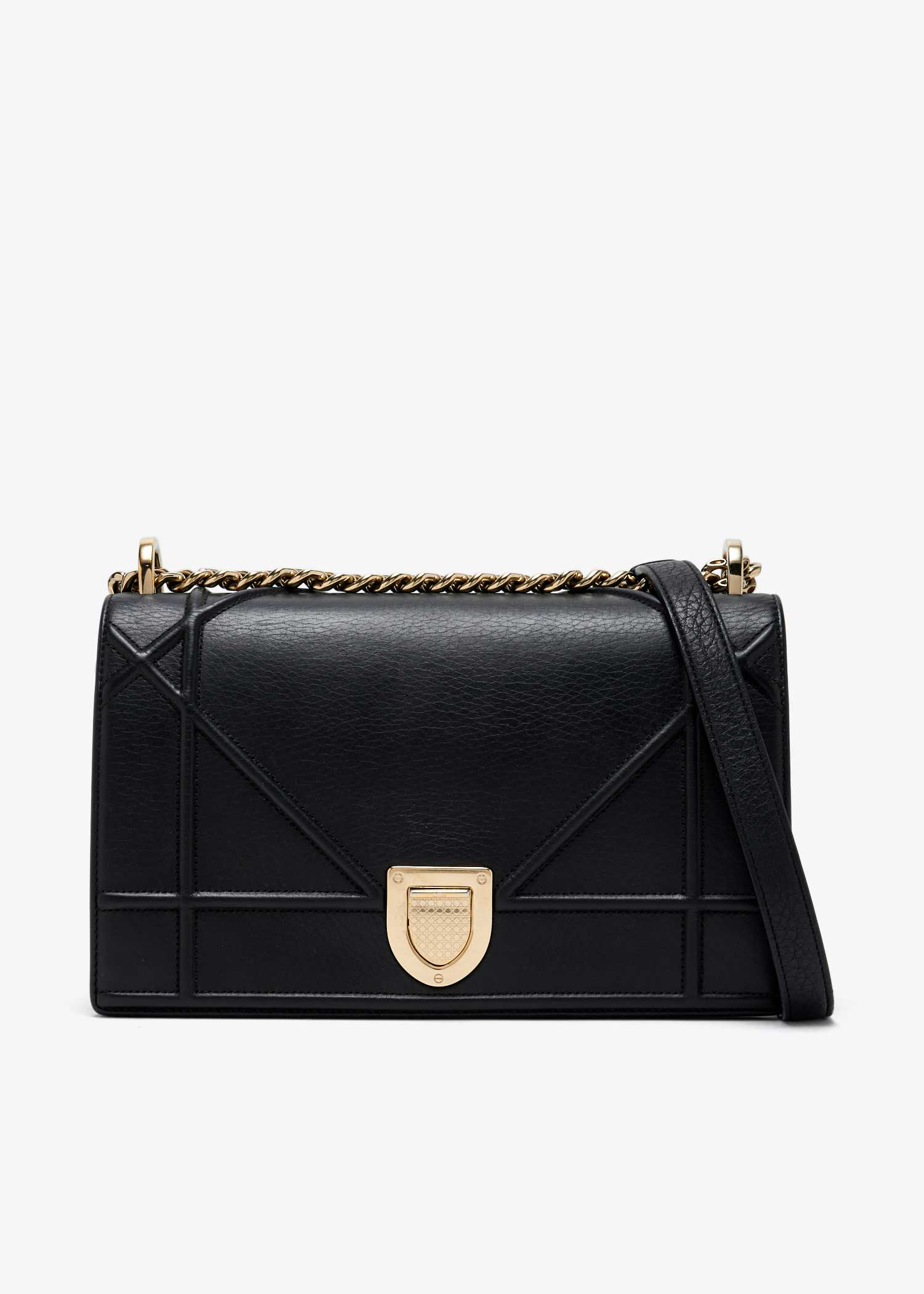 

Diorama Medium Flap bag, Black