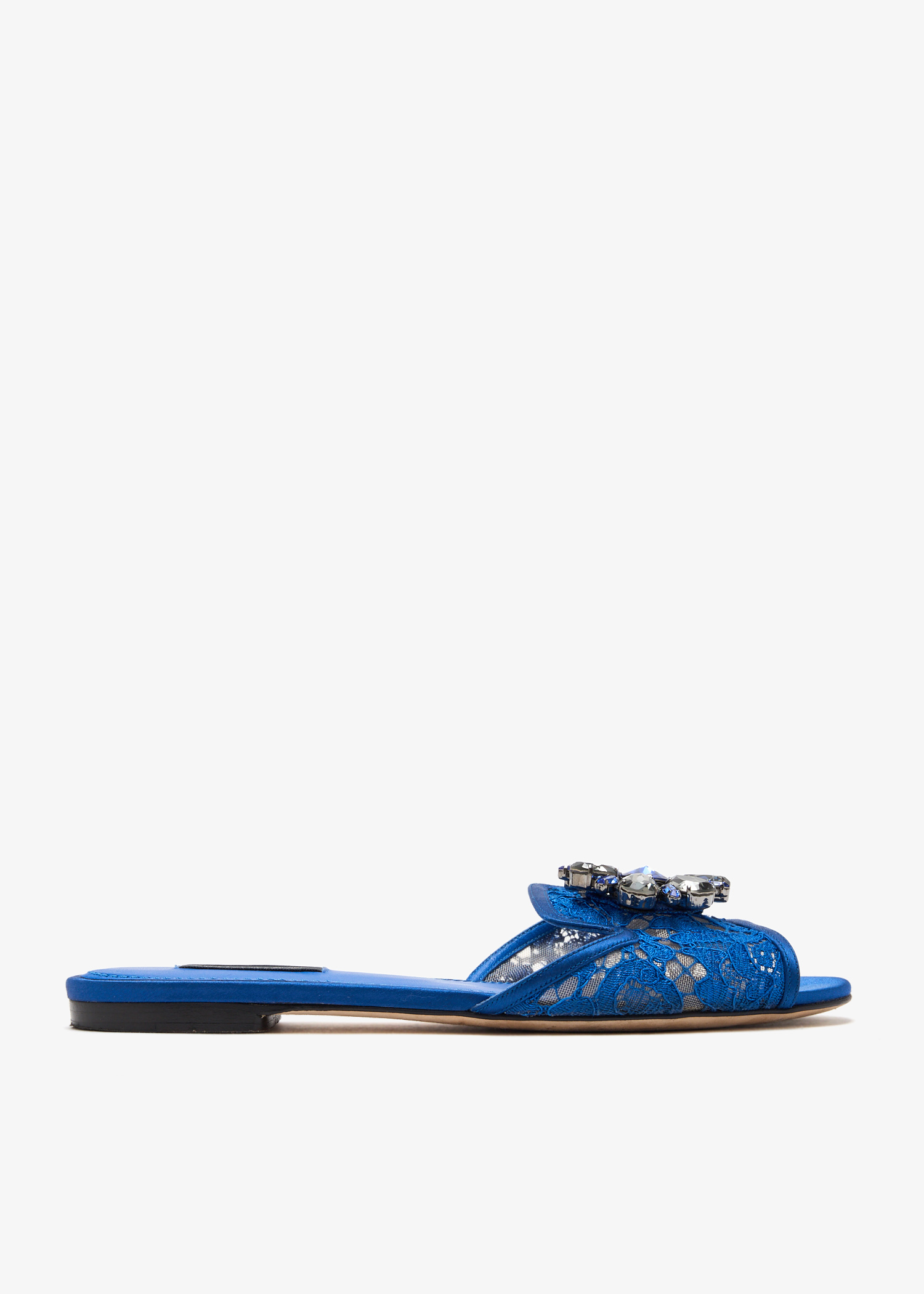 

Crystal-embellished sandals, Blue