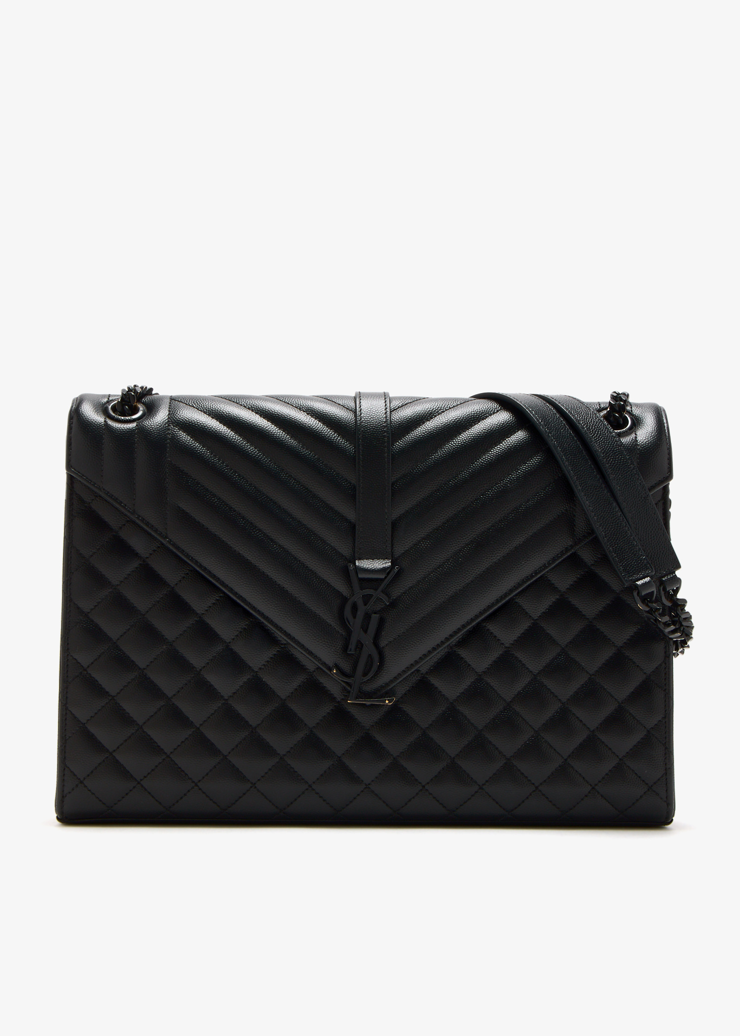 

Envelope large shoulder bag, Black