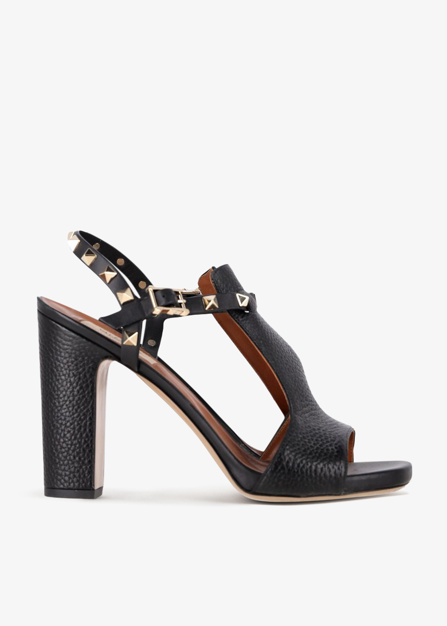 

Rockstud sandals, Black