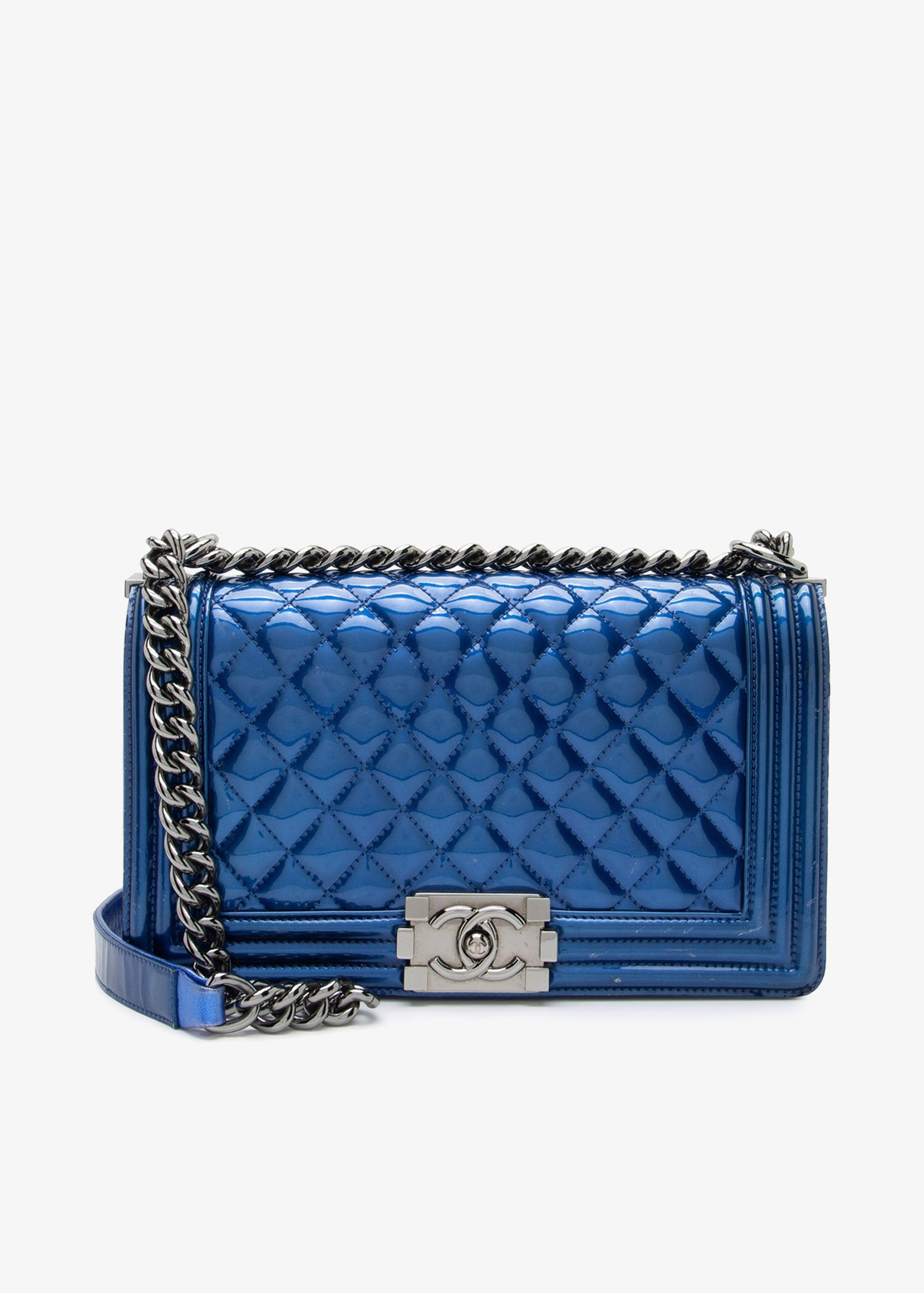 

Medium Boy bag, Blue