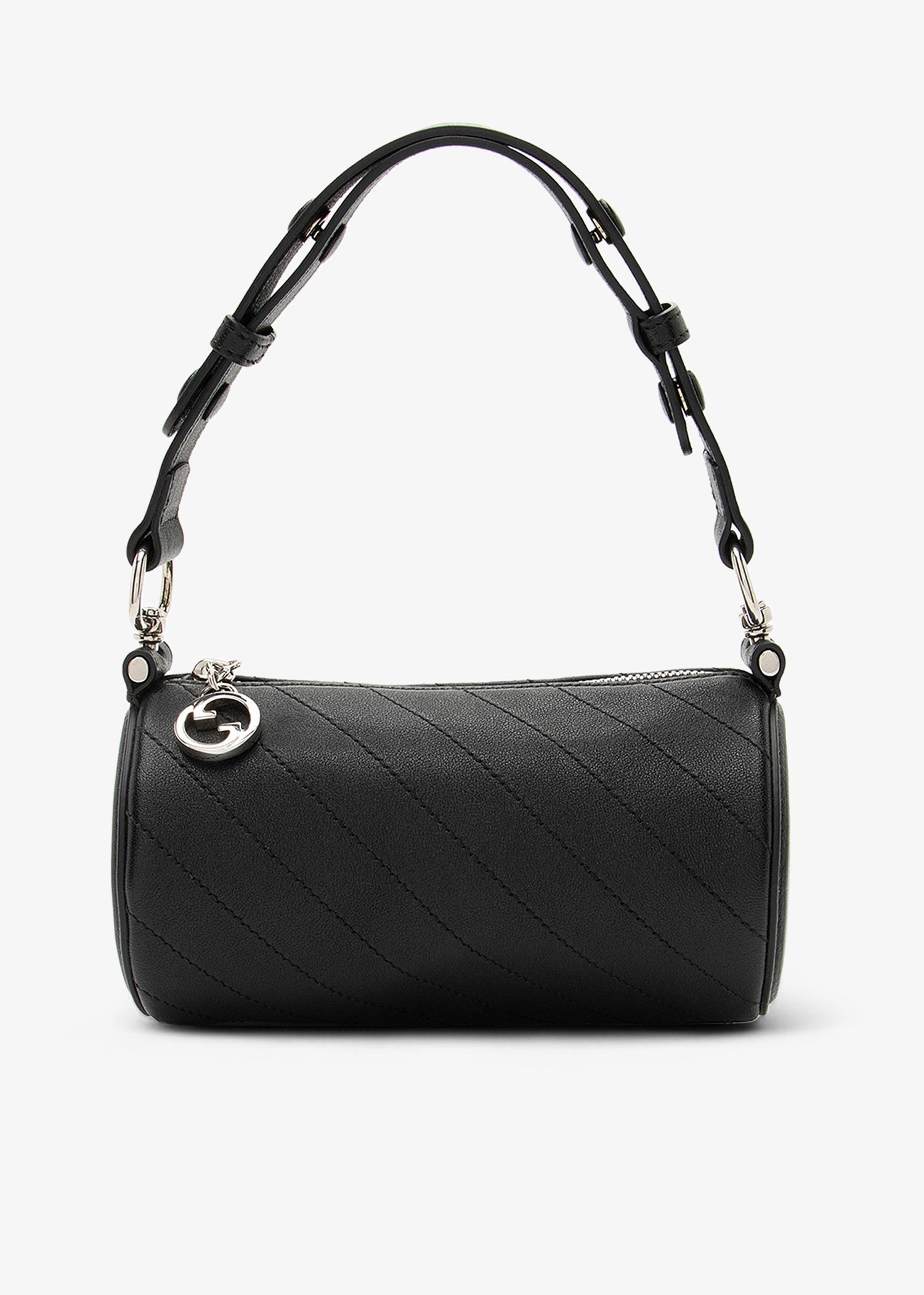 

Blondie mini barrel bag, Black