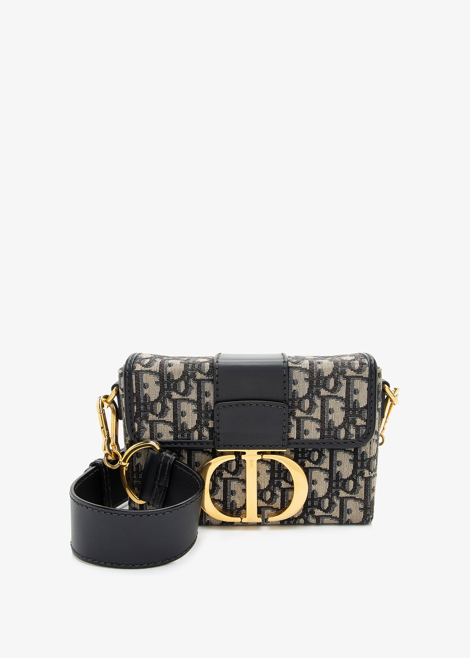 

Montaigne 30 Box shoulder bag, Black