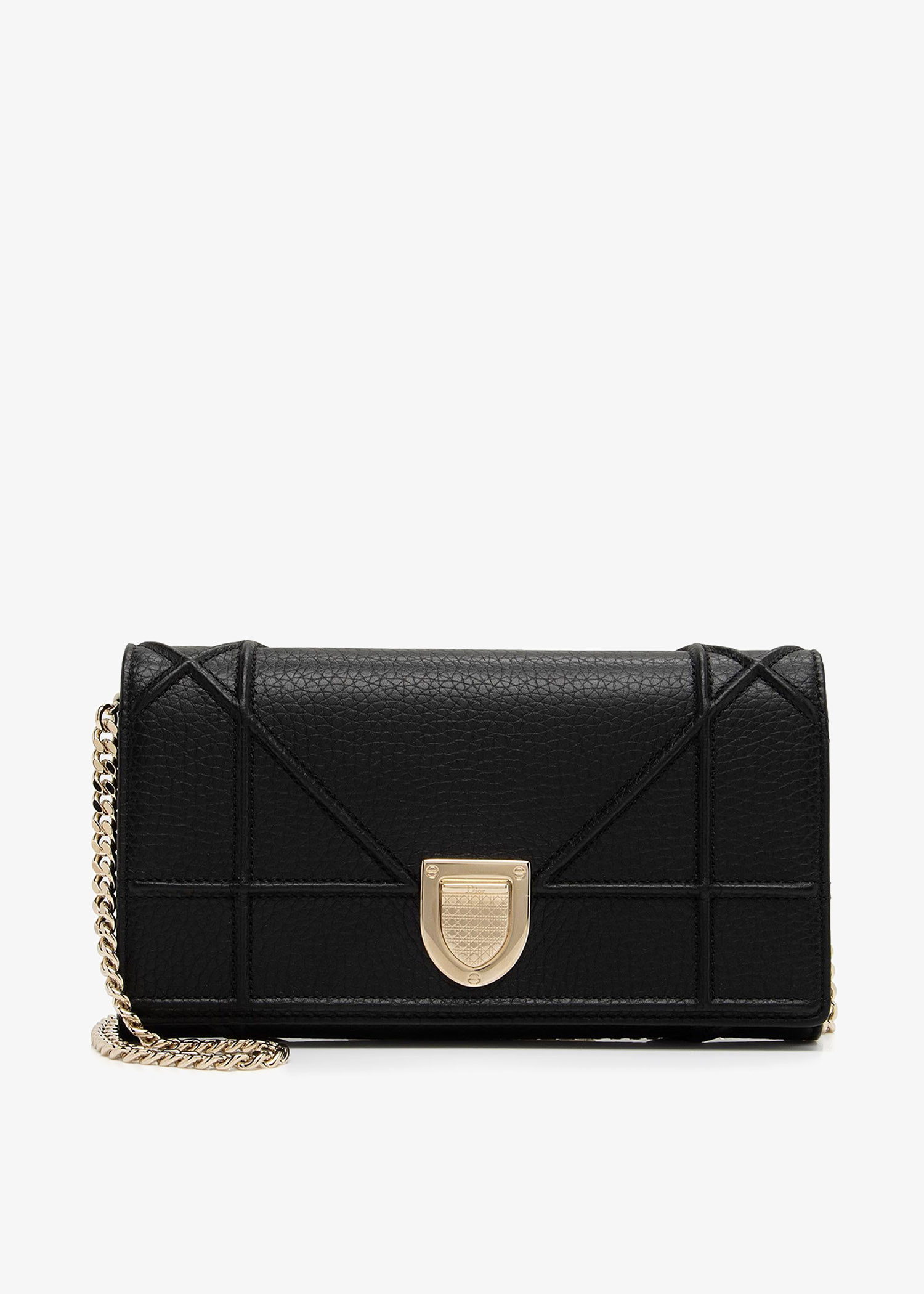 

Diorama chain wallet, Black