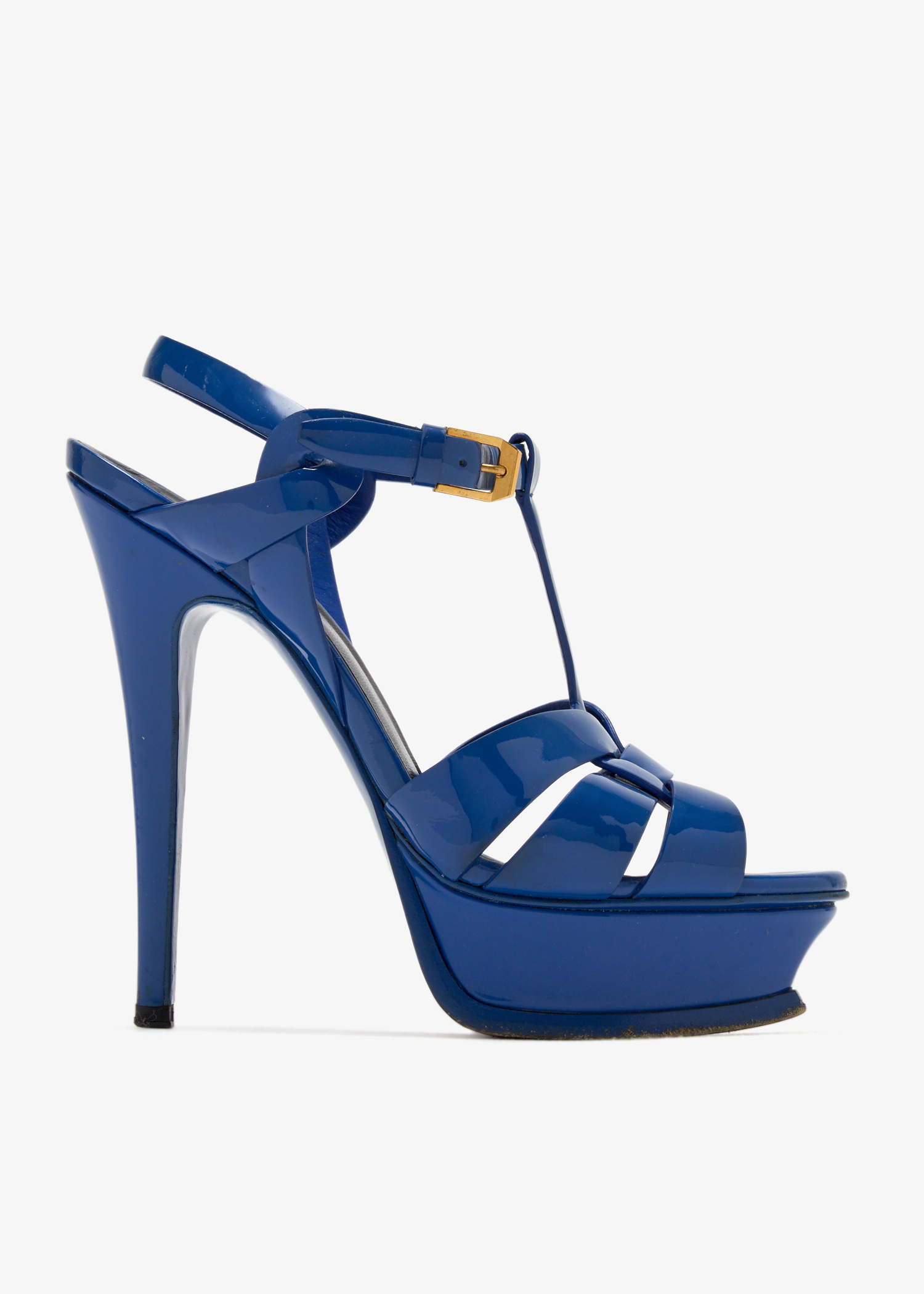 

Tribute platform sandals, Blue